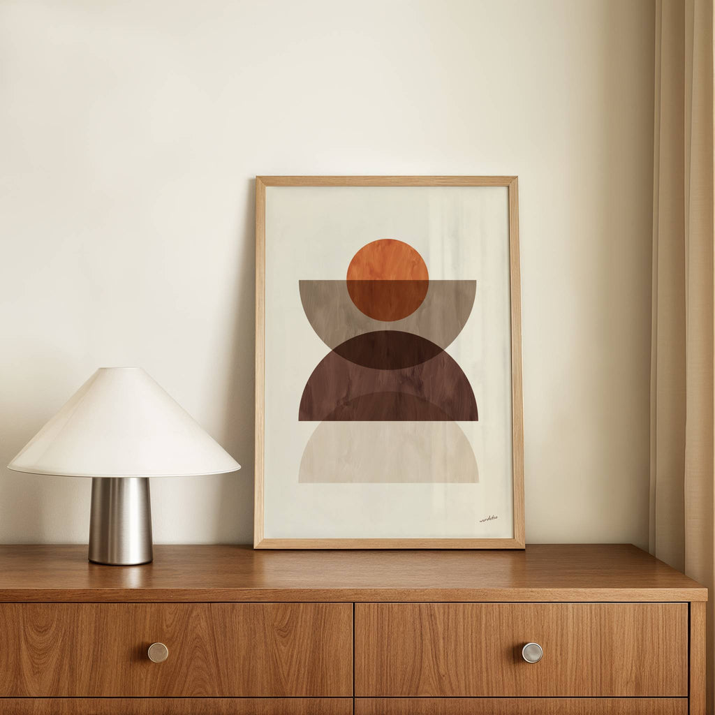 INTERLOCKING PIECES PRINT