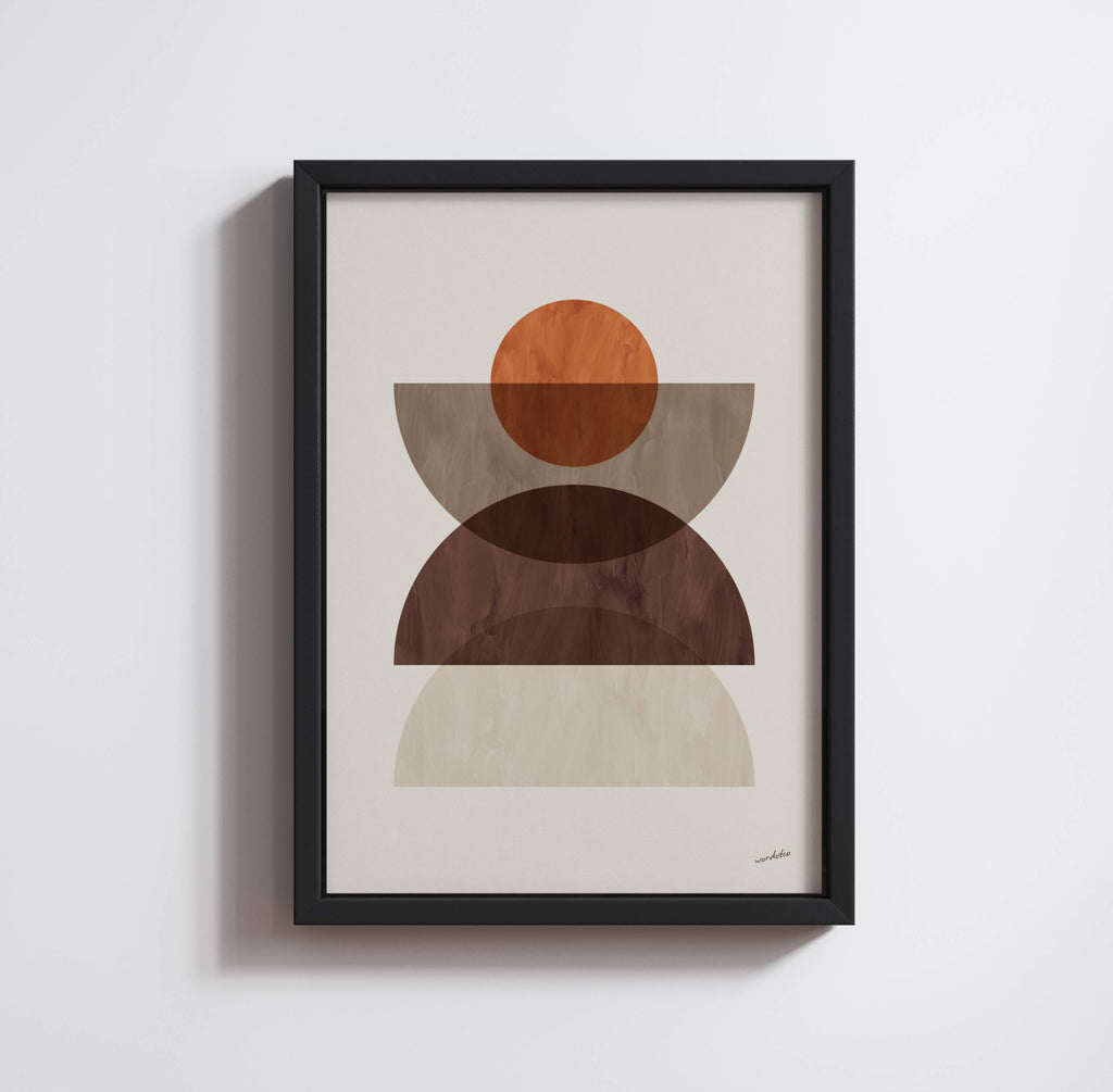 INTERLOCKING PIECES PRINT