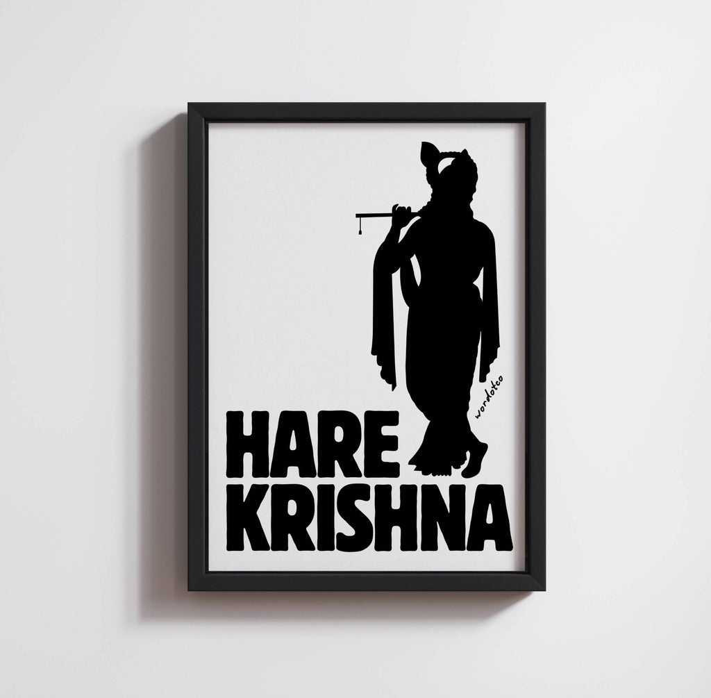 HARE KRISHNA PRINT