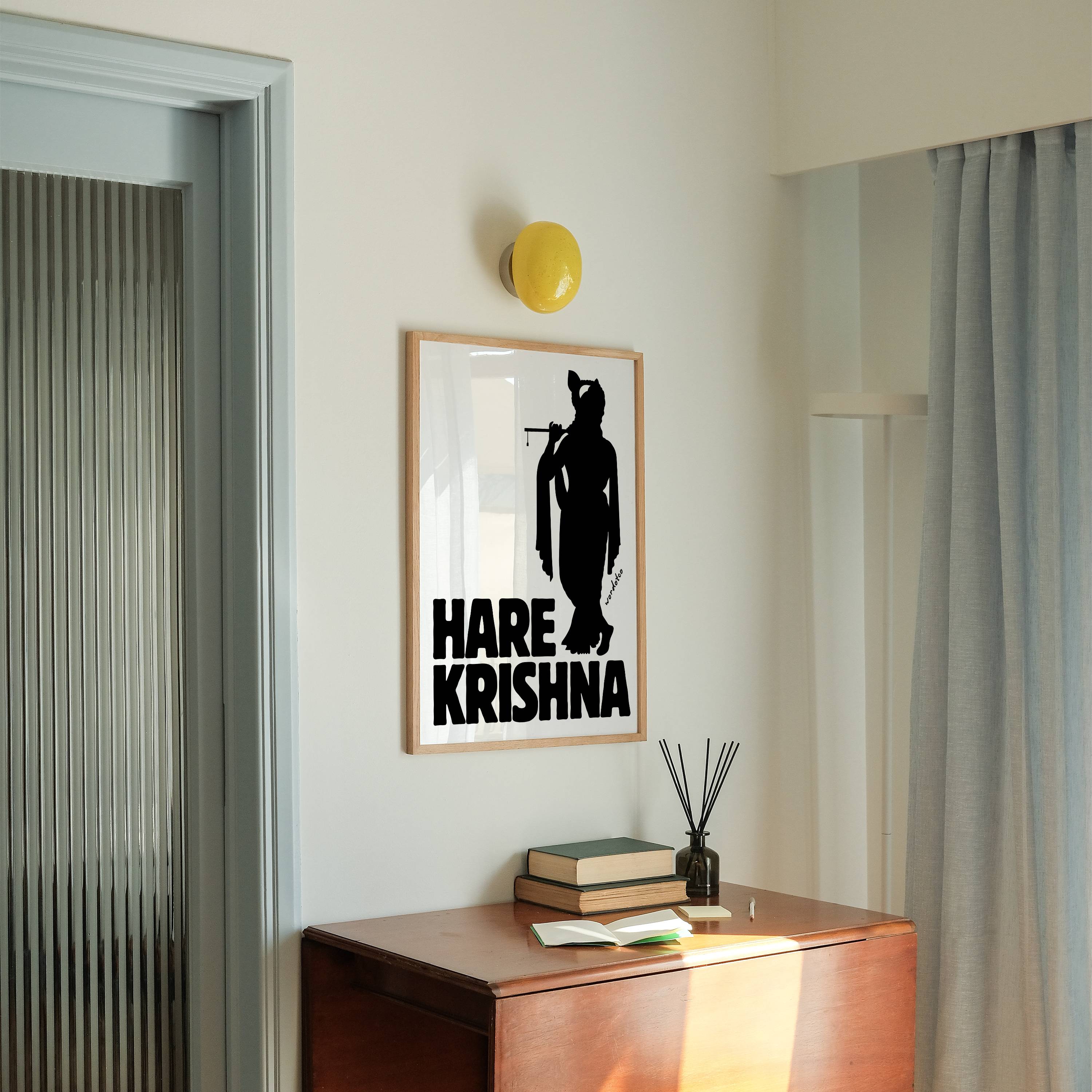 HARE KRISHNA PRINT