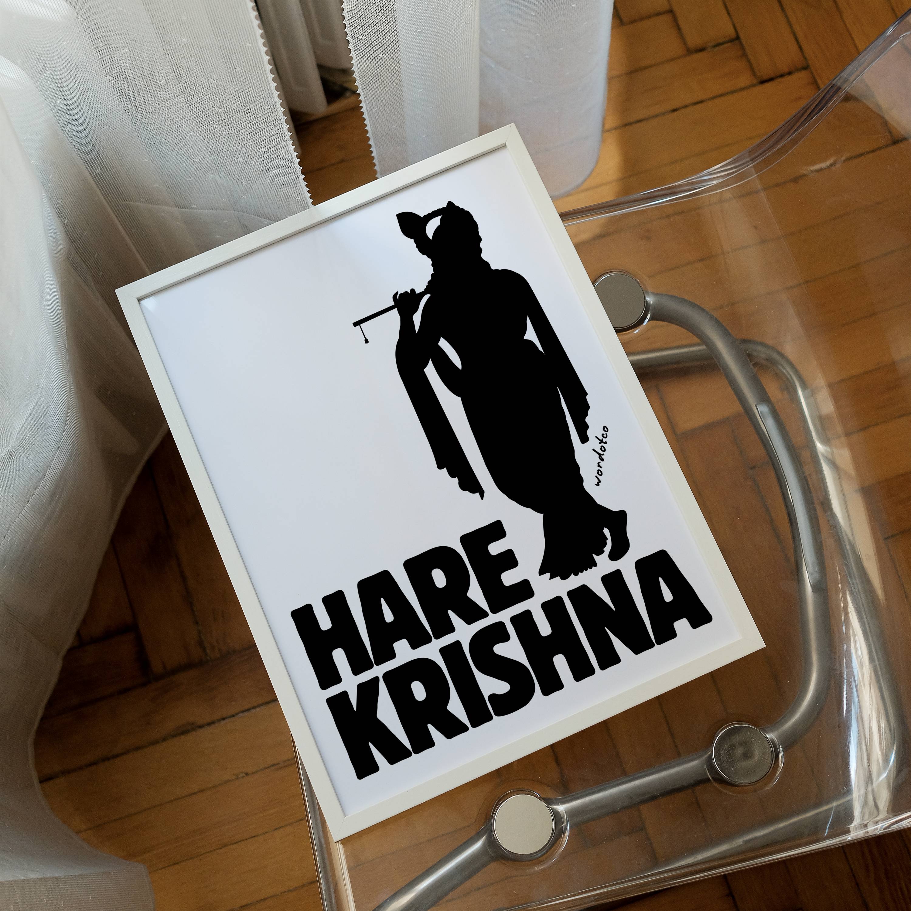 HARE KRISHNA PRINT