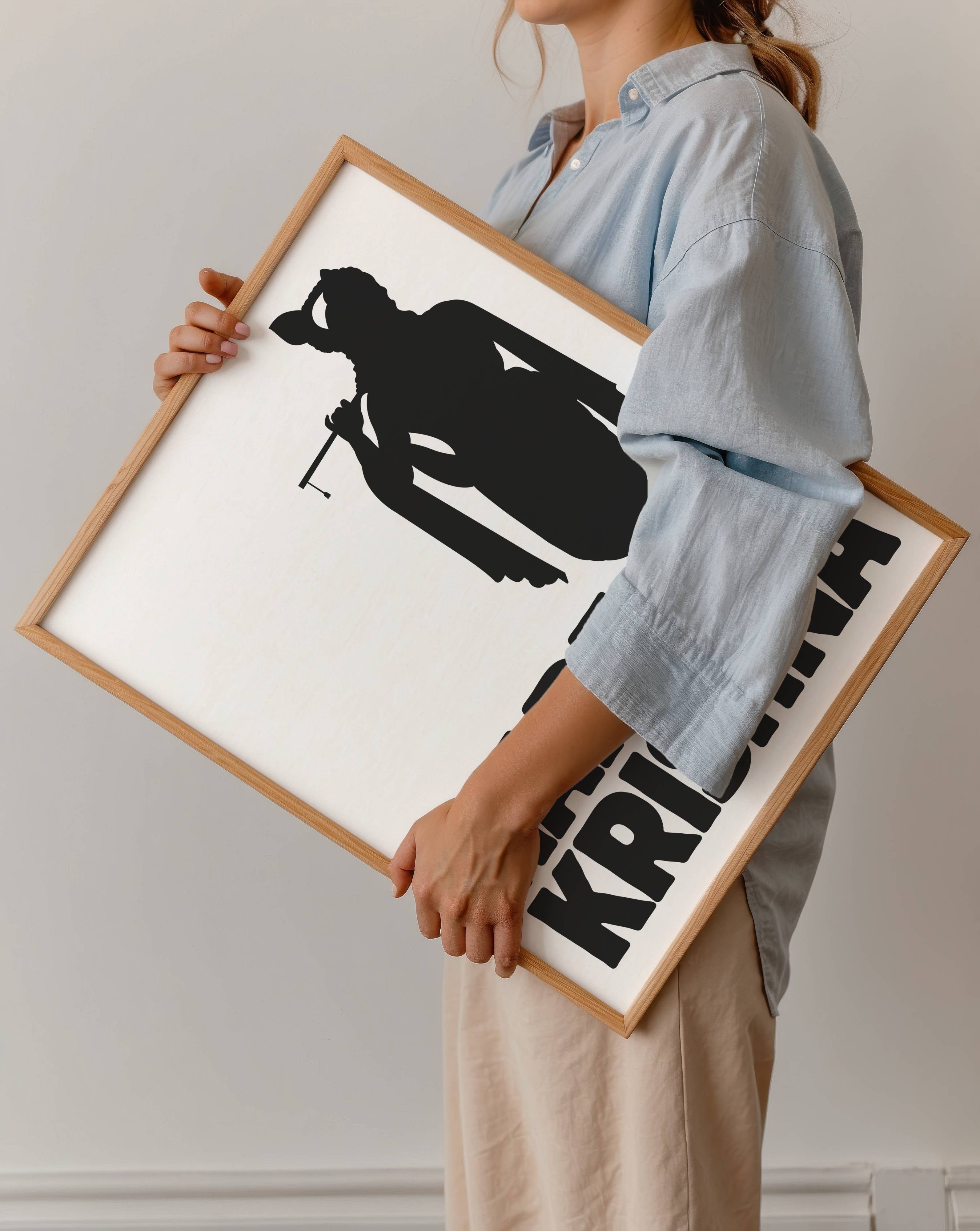 HARE KRISHNA PRINT