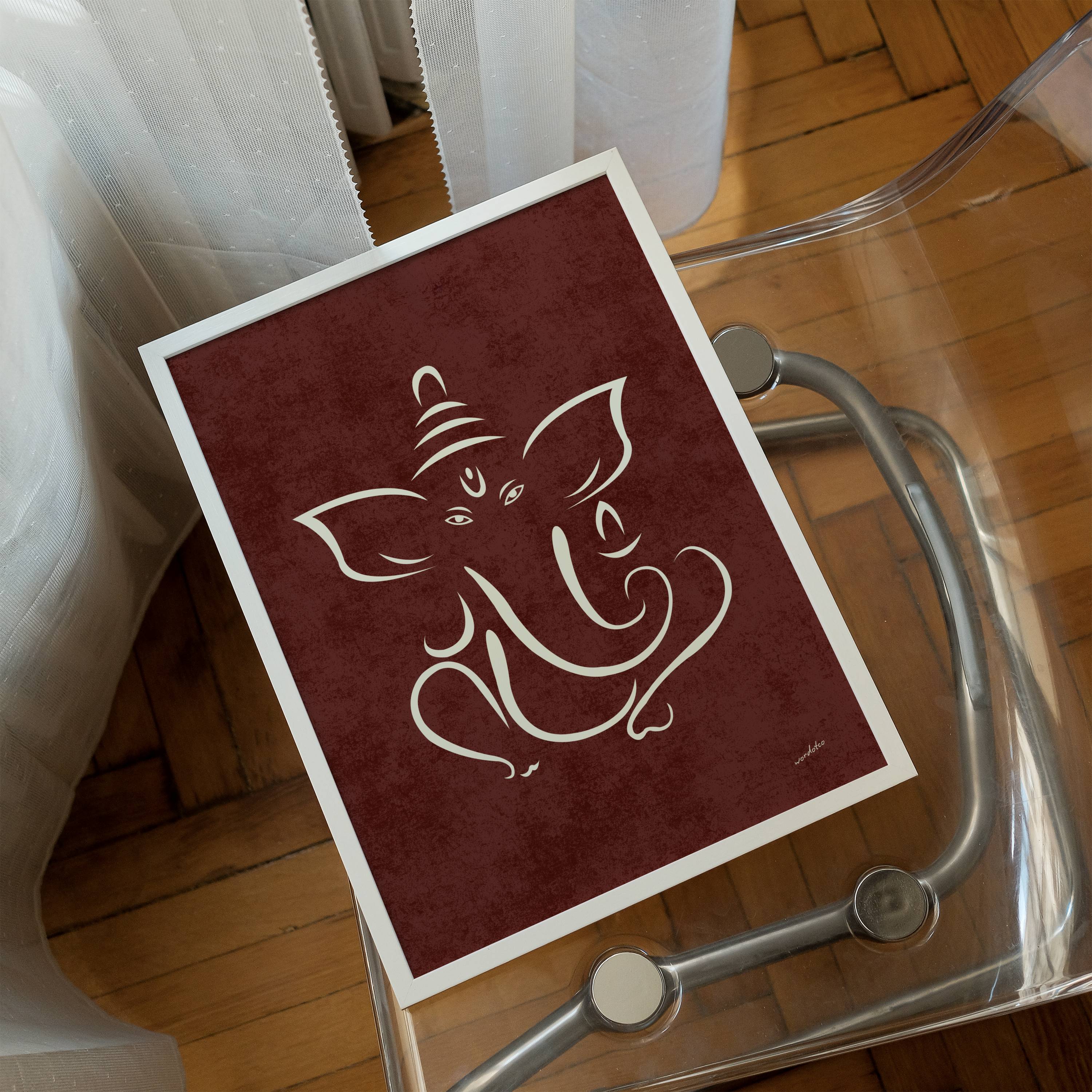 LORD GANESH PRINT