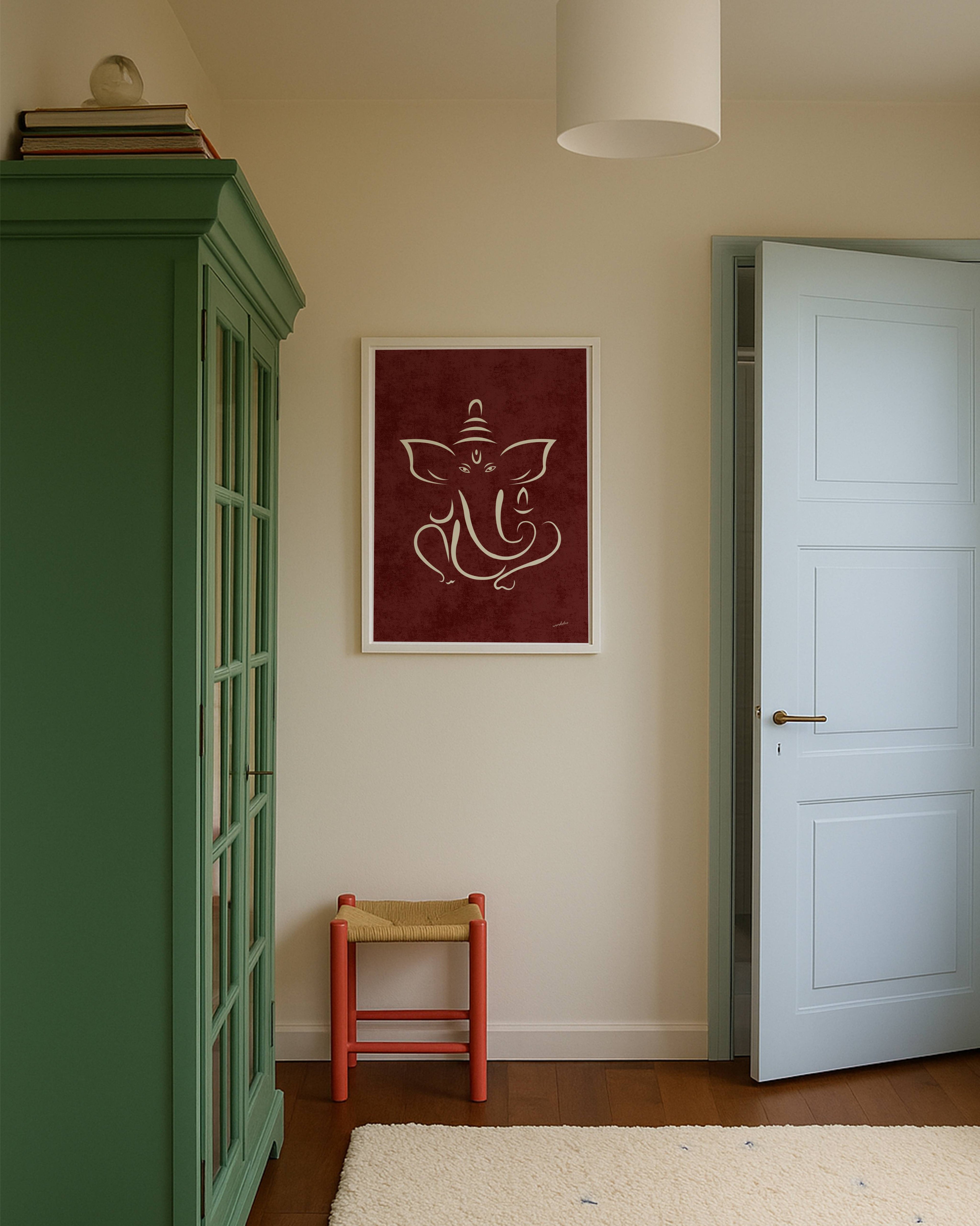 LORD GANESH PRINT