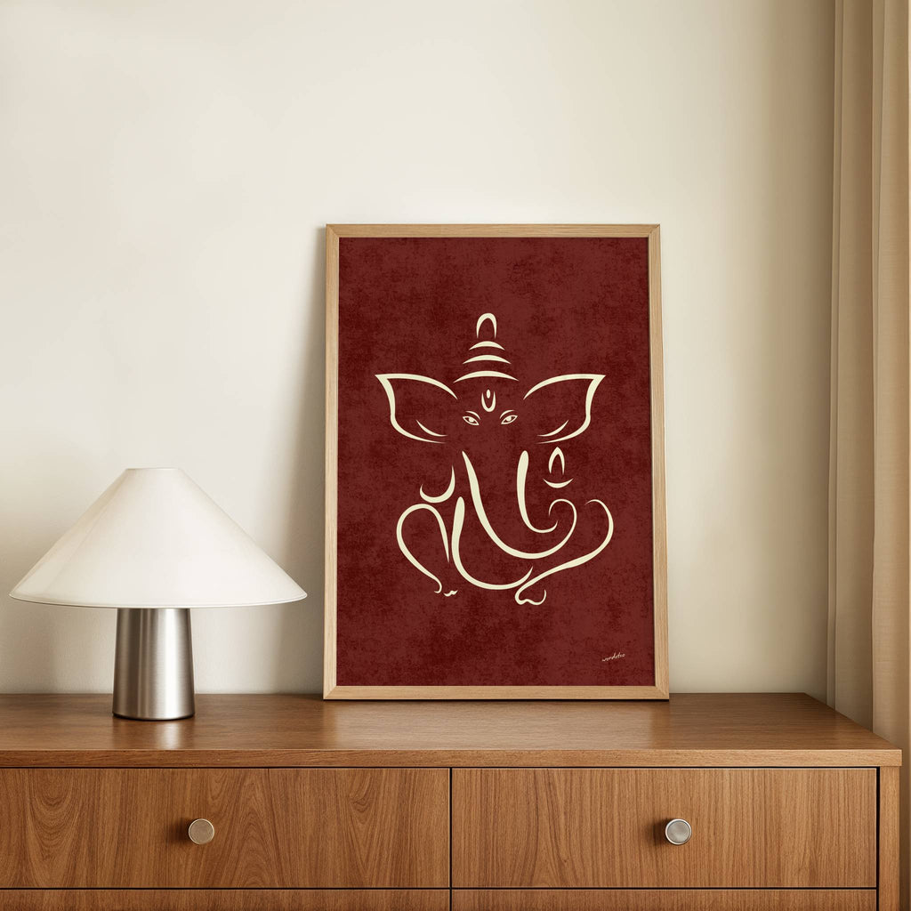 LORD GANESH PRINT