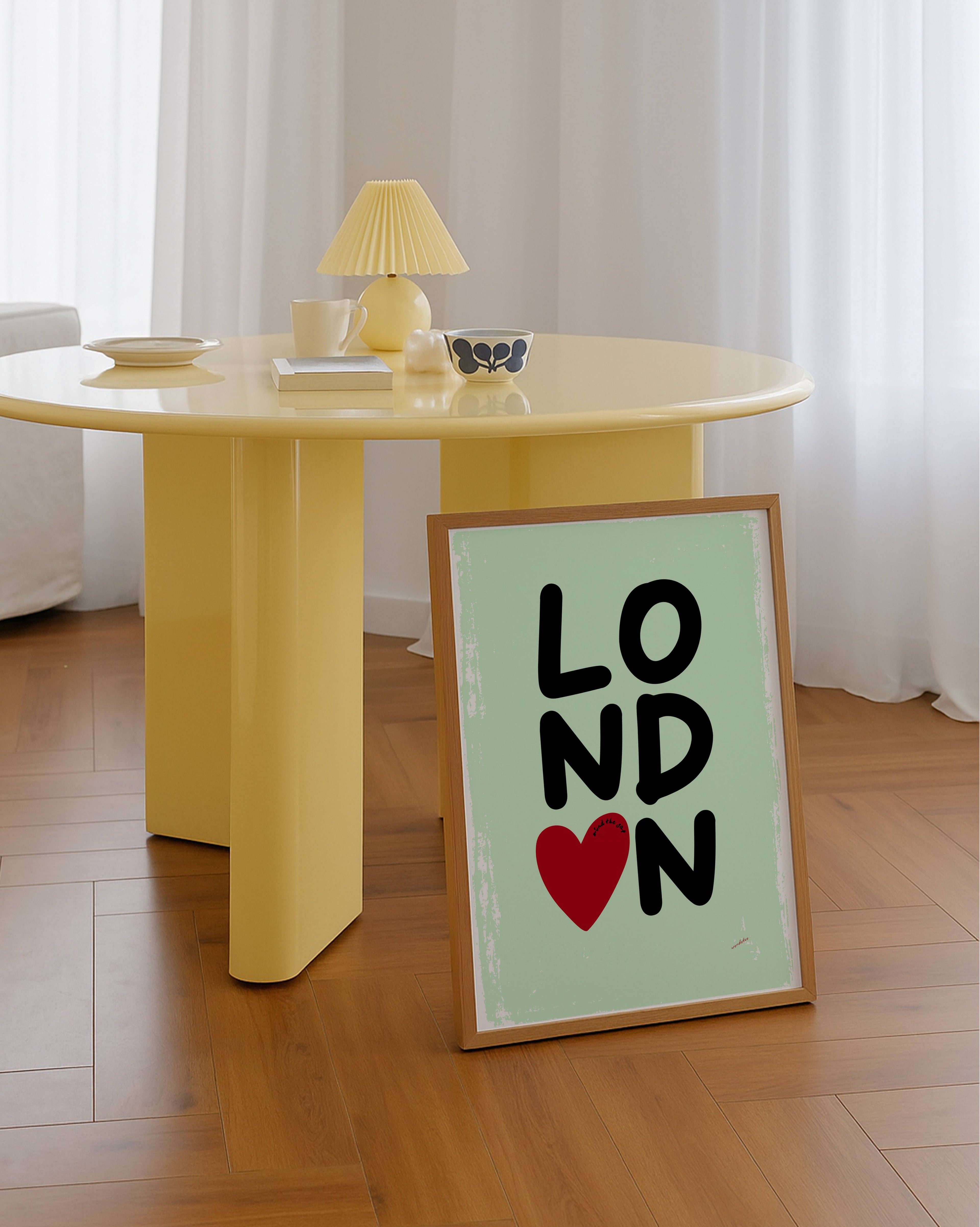 LONDON CITY PRINT