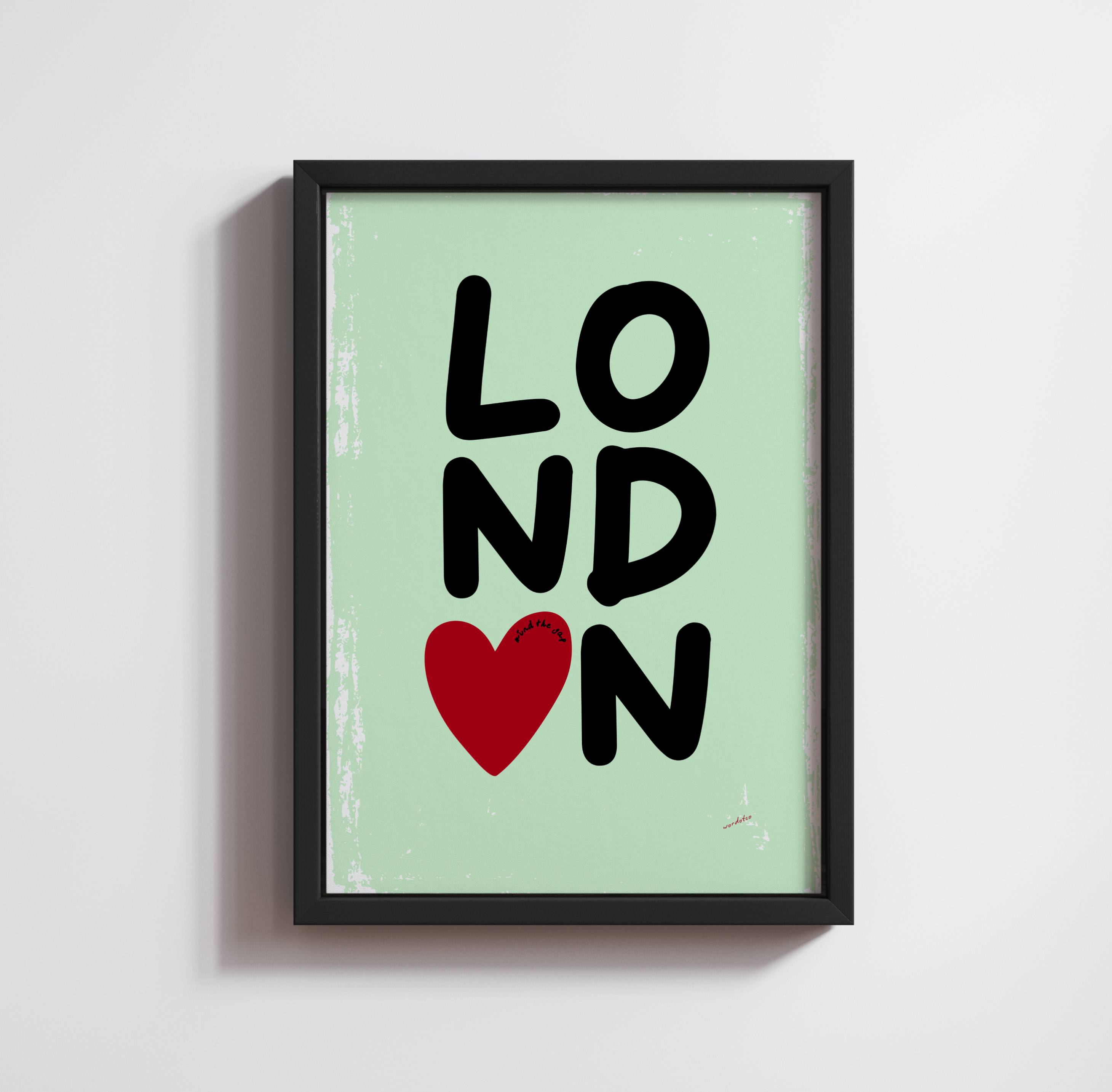 LONDON CITY PRINT