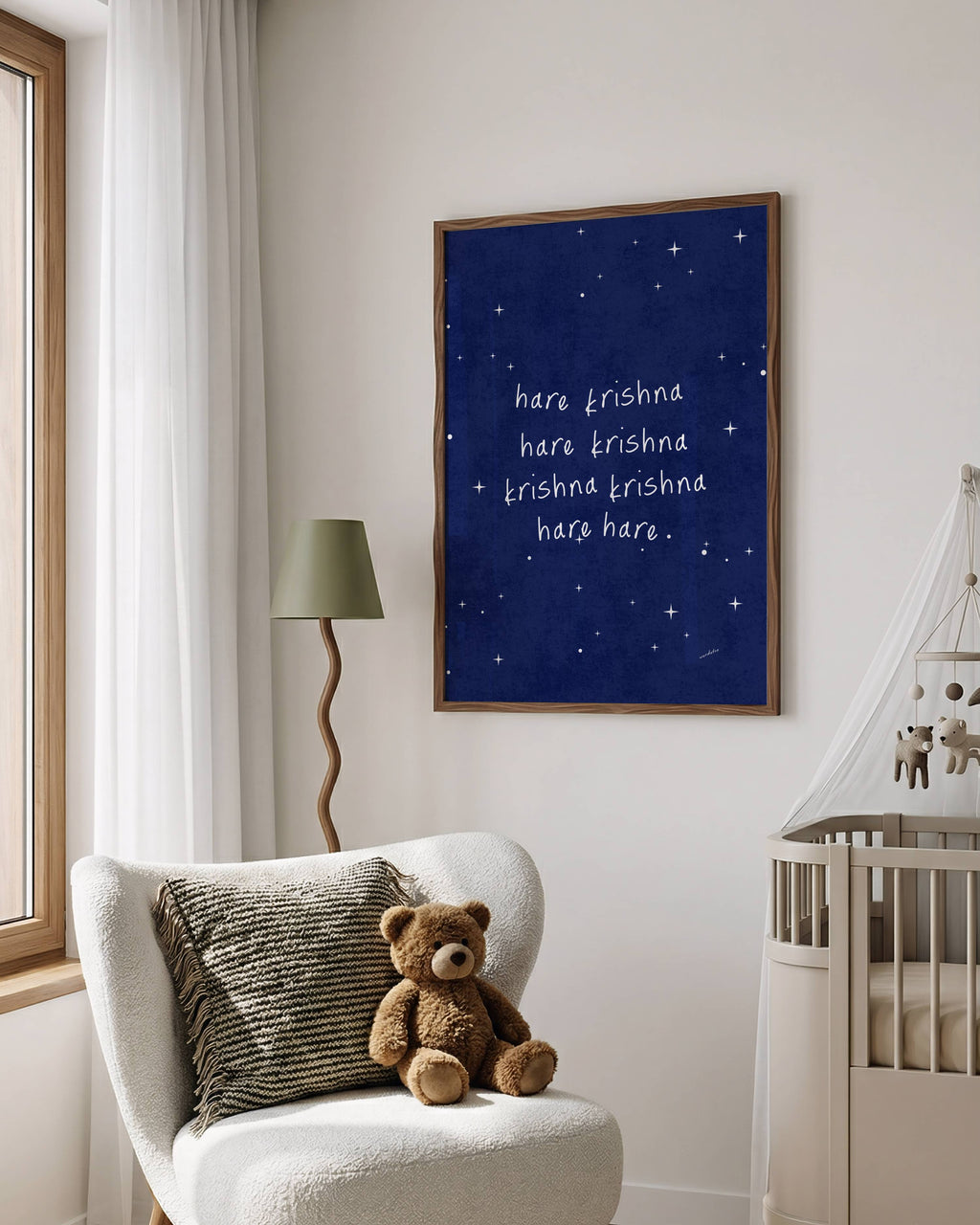 NURSERY HARE KRISHNA PRINT