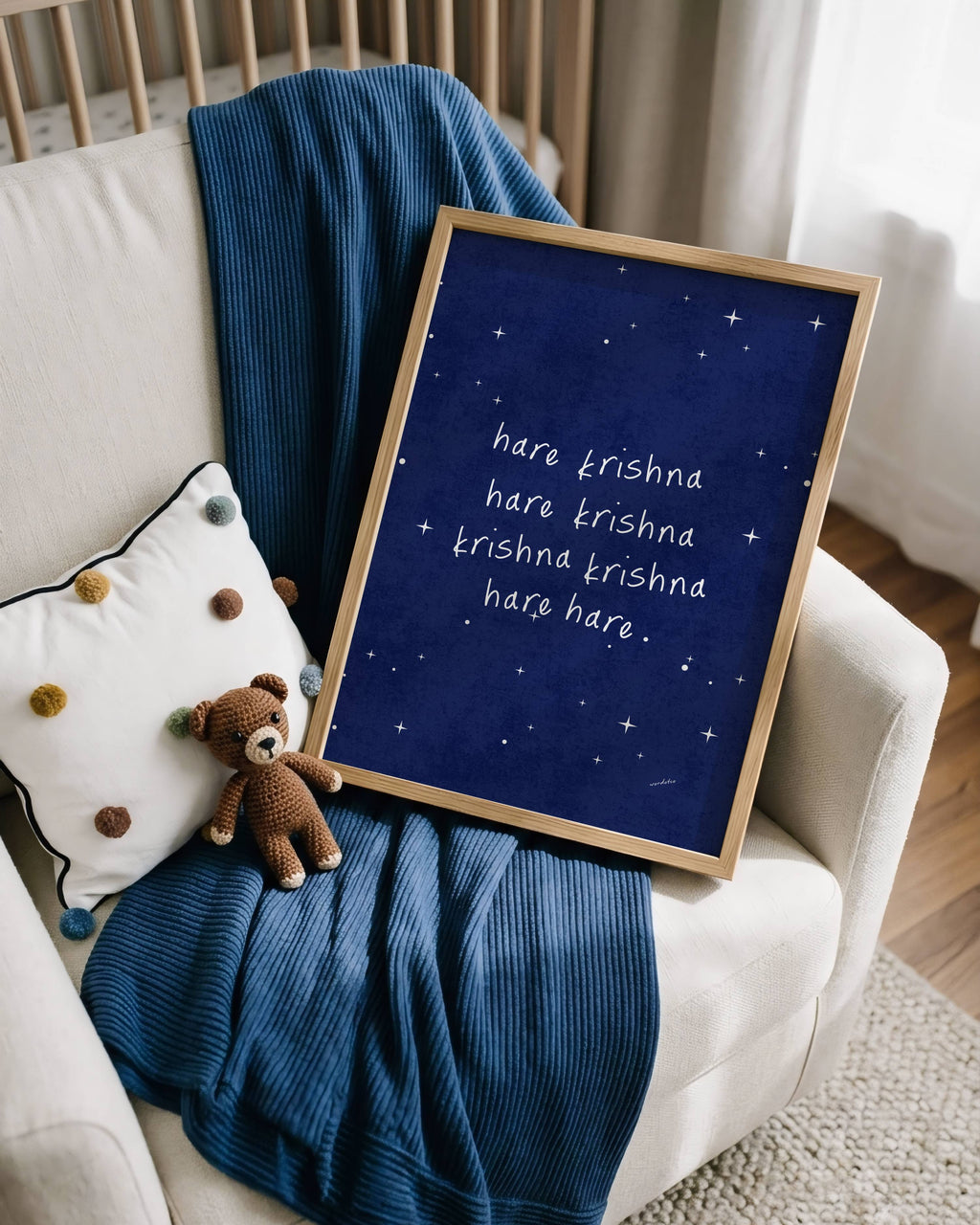NURSERY HARE KRISHNA PRINT