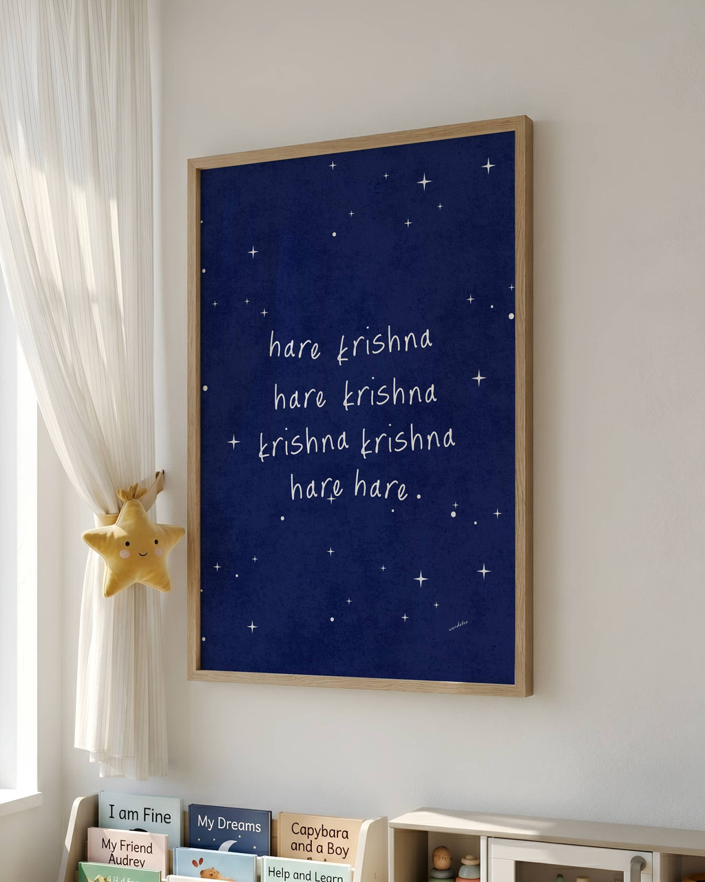 NURSERY HARE KRISHNA PRINT