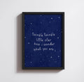 NURSERY LITTLE STAR PRINT