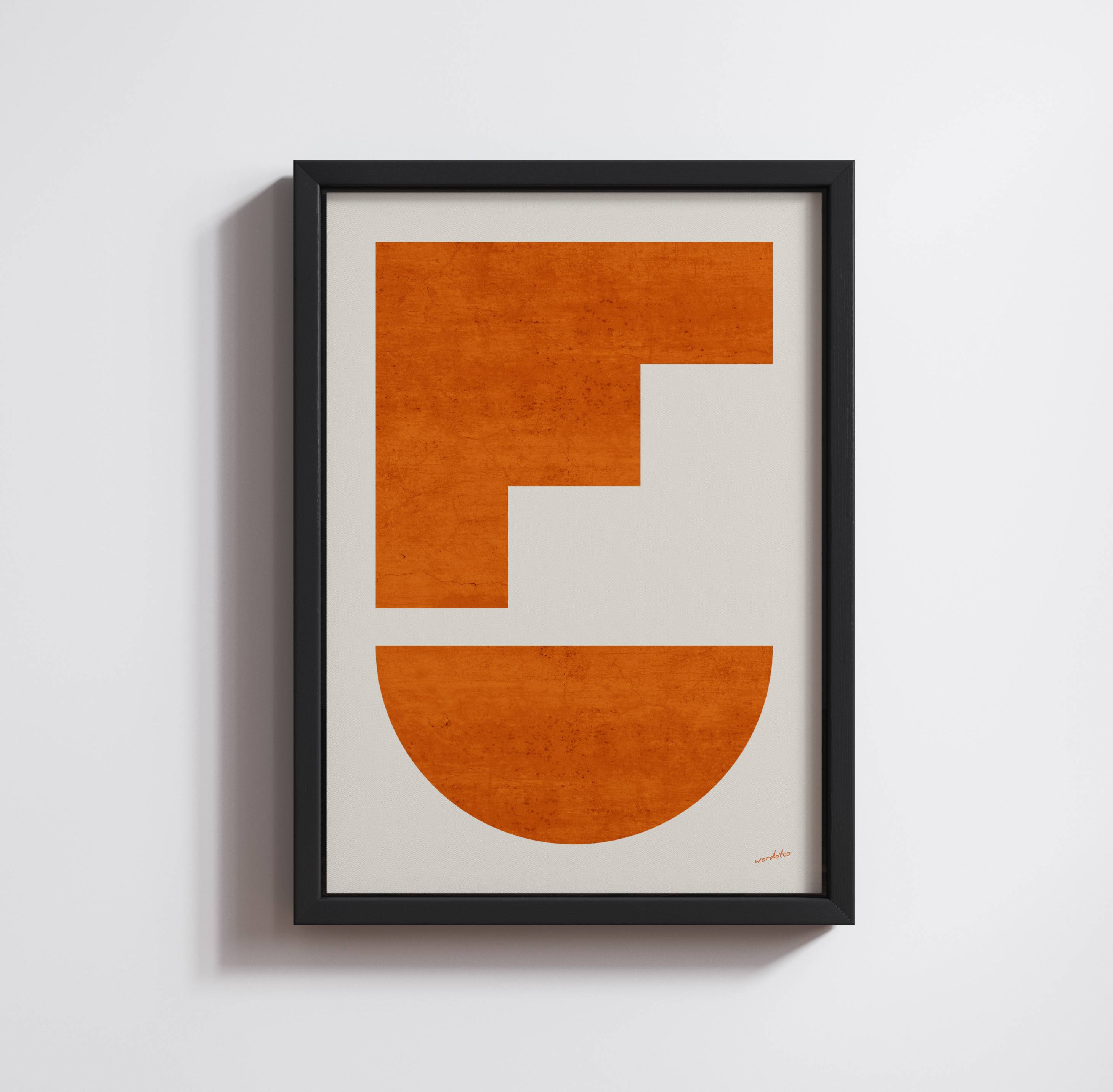 FORM AND SPACE PRINT