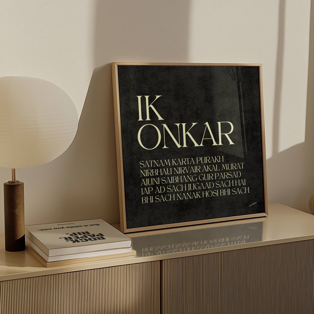 IK ONKAR MOOL MANTAR PRINT
