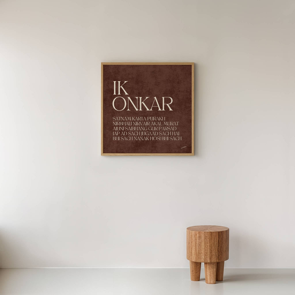 IK ONKAR MOOL MANTAR PRINT