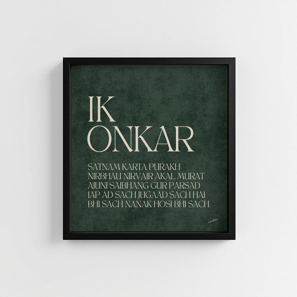 IK ONKAR MOOL MANTAR PRINT