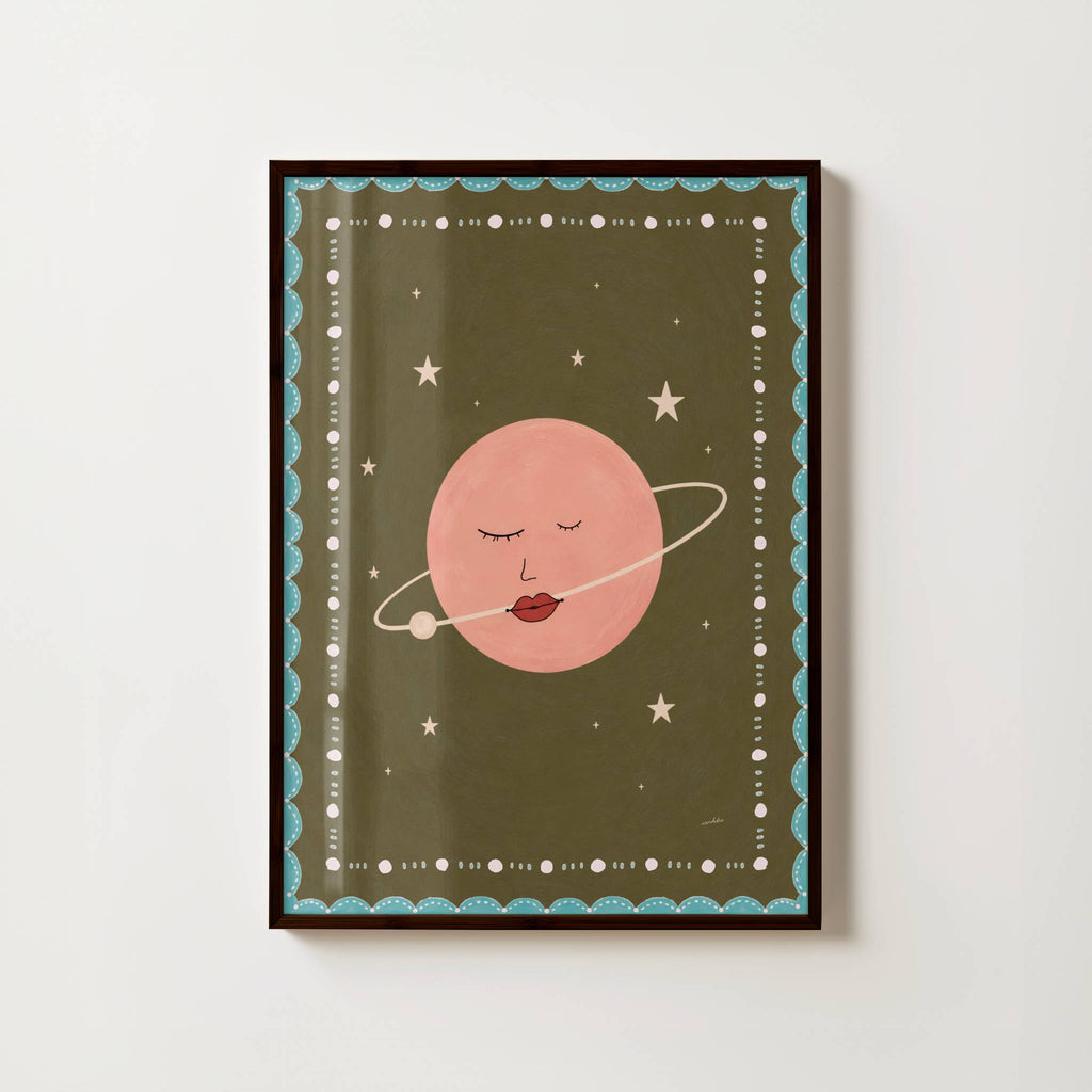 WHIMSICAL MOON PRINT