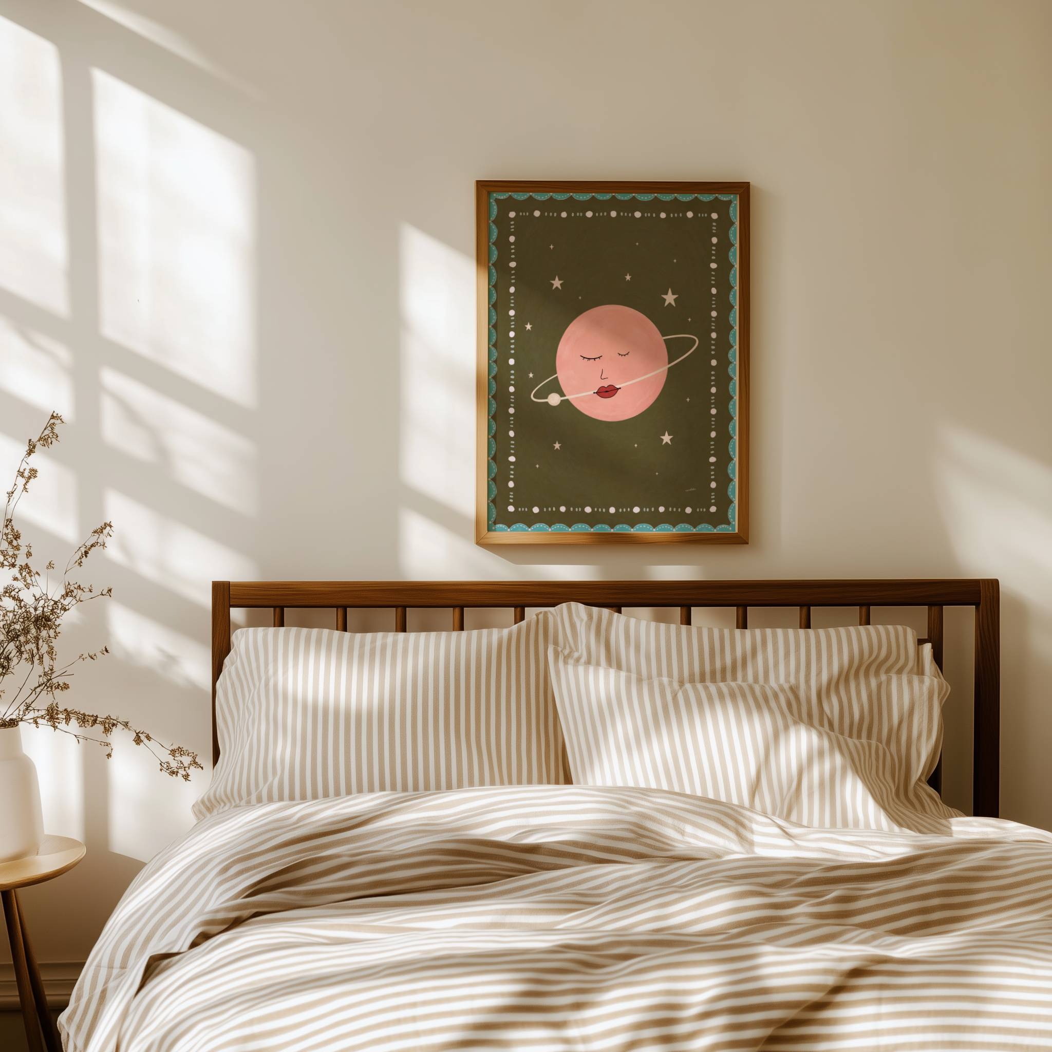 WHIMSICAL MOON PRINT
