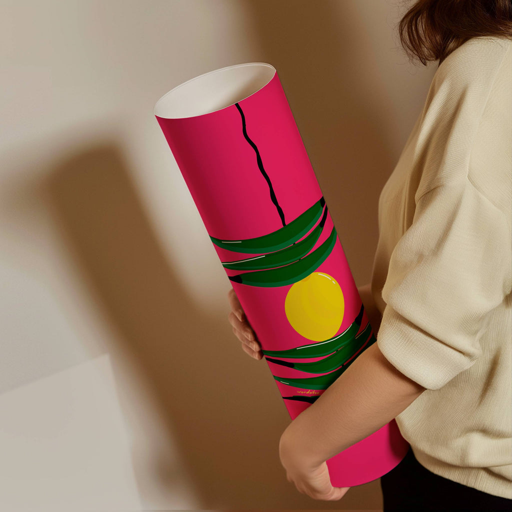 PINK NAZAR BATTU PRINT