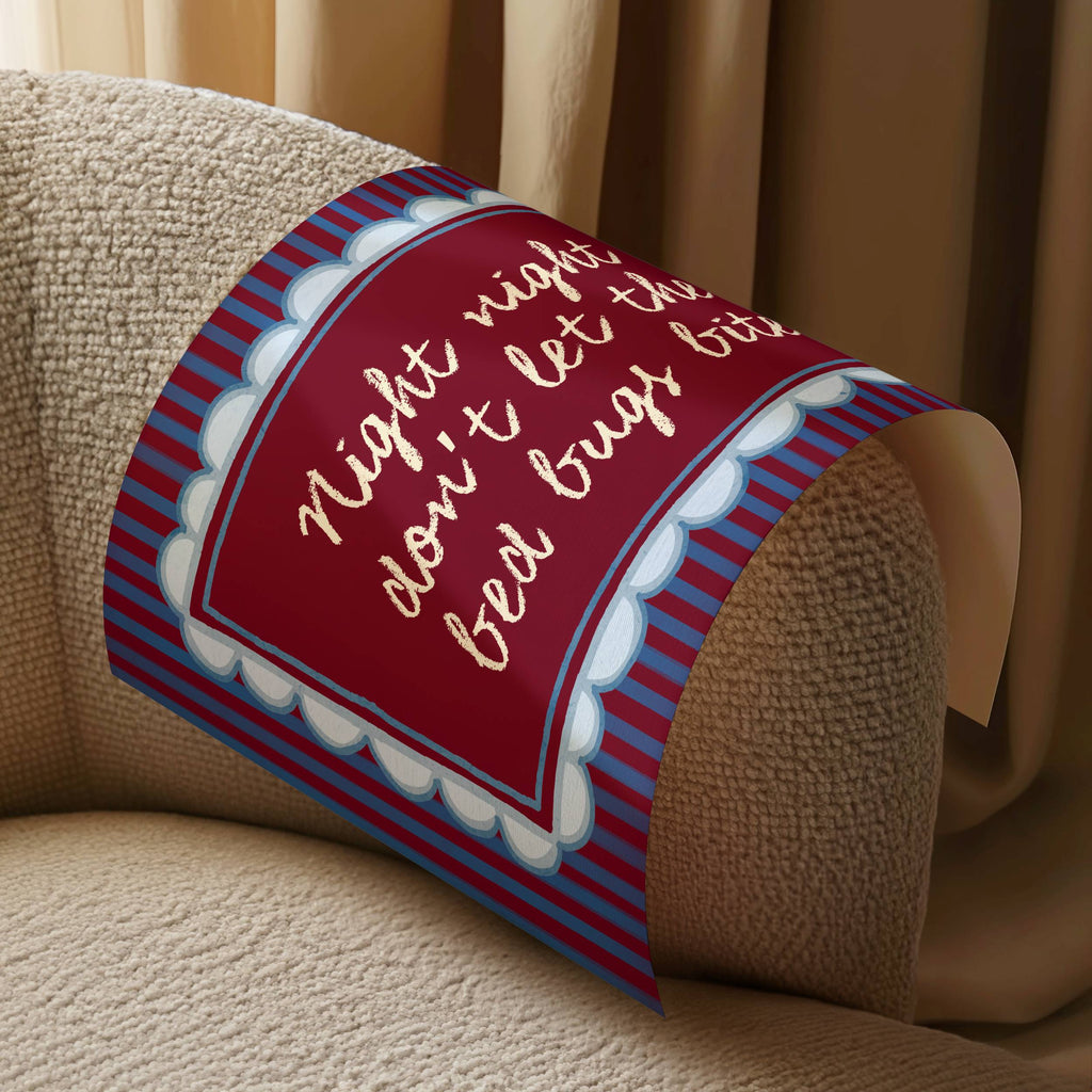 DON'T LET THE BED BUGS BITE PRINT