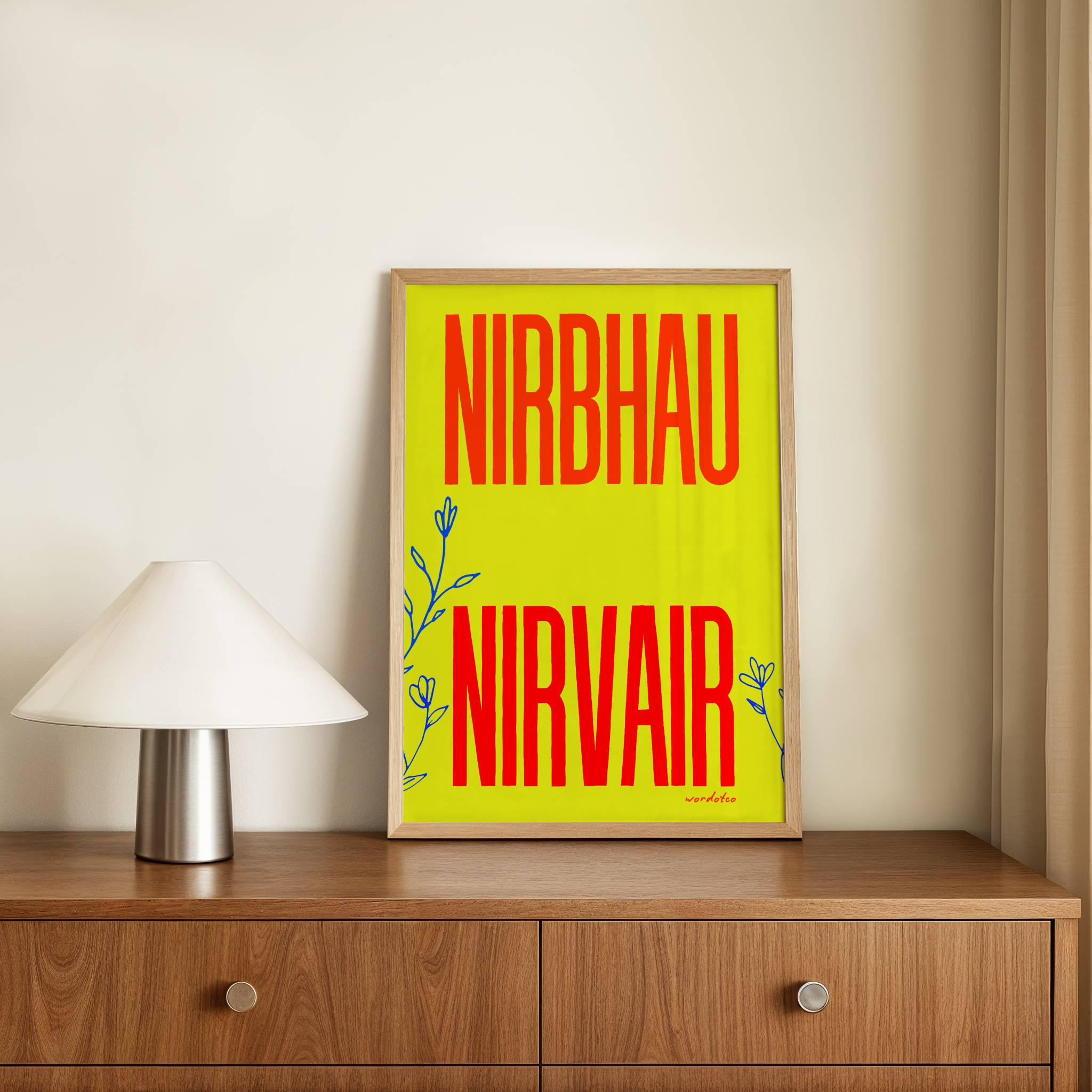 NIRBHAU NIRVAIR PRINT