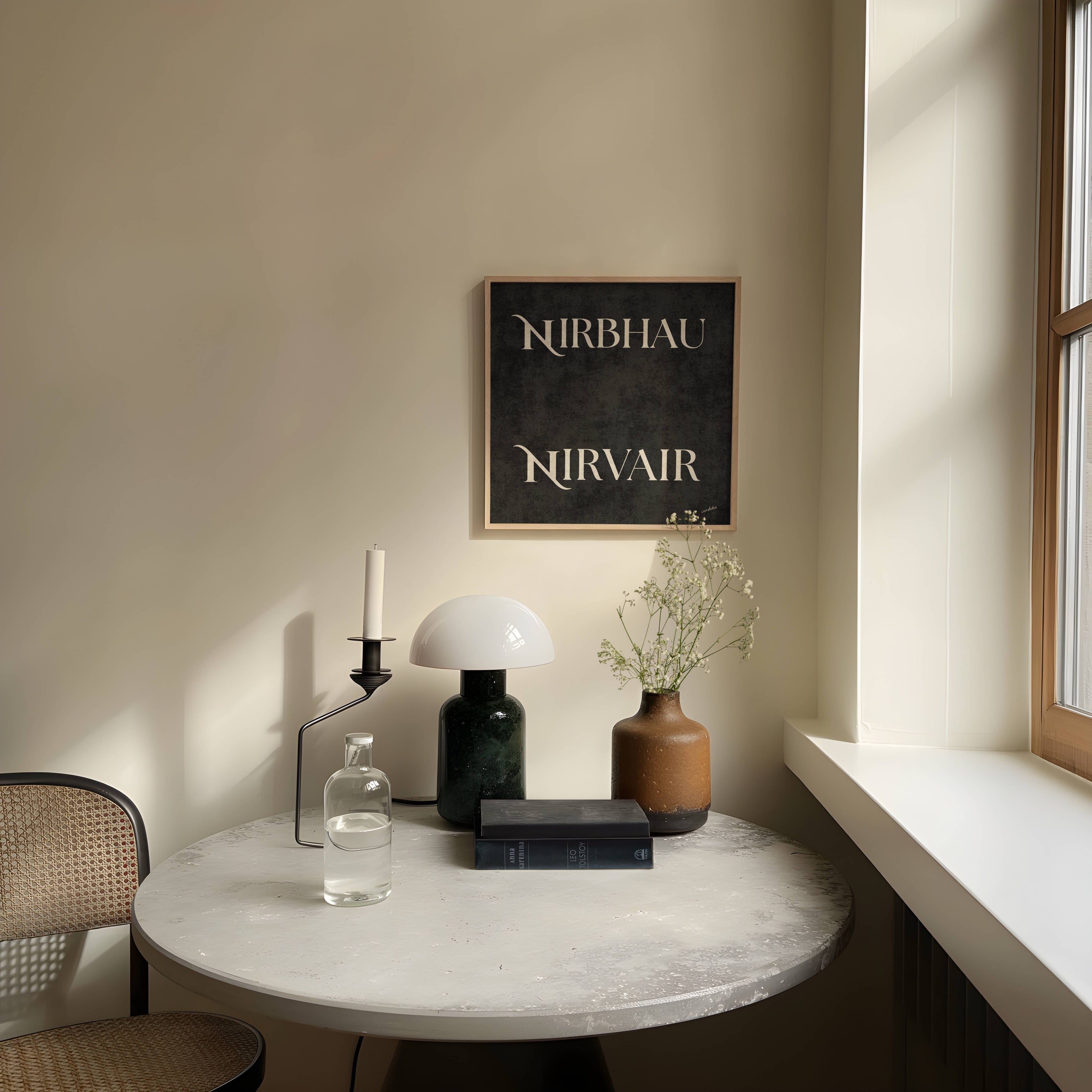NIRBHAU NIRVAIR PRINT