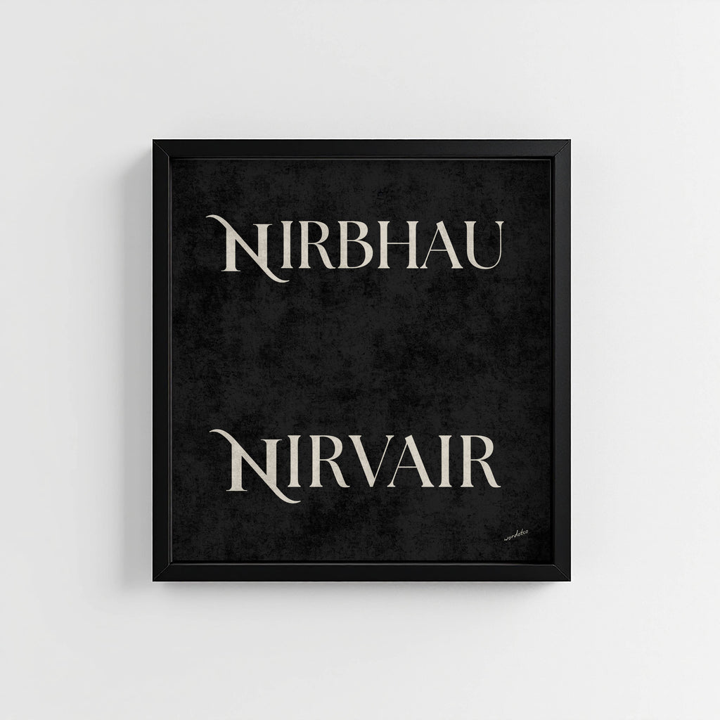 NIRBHAU NIRVAIR PRINT