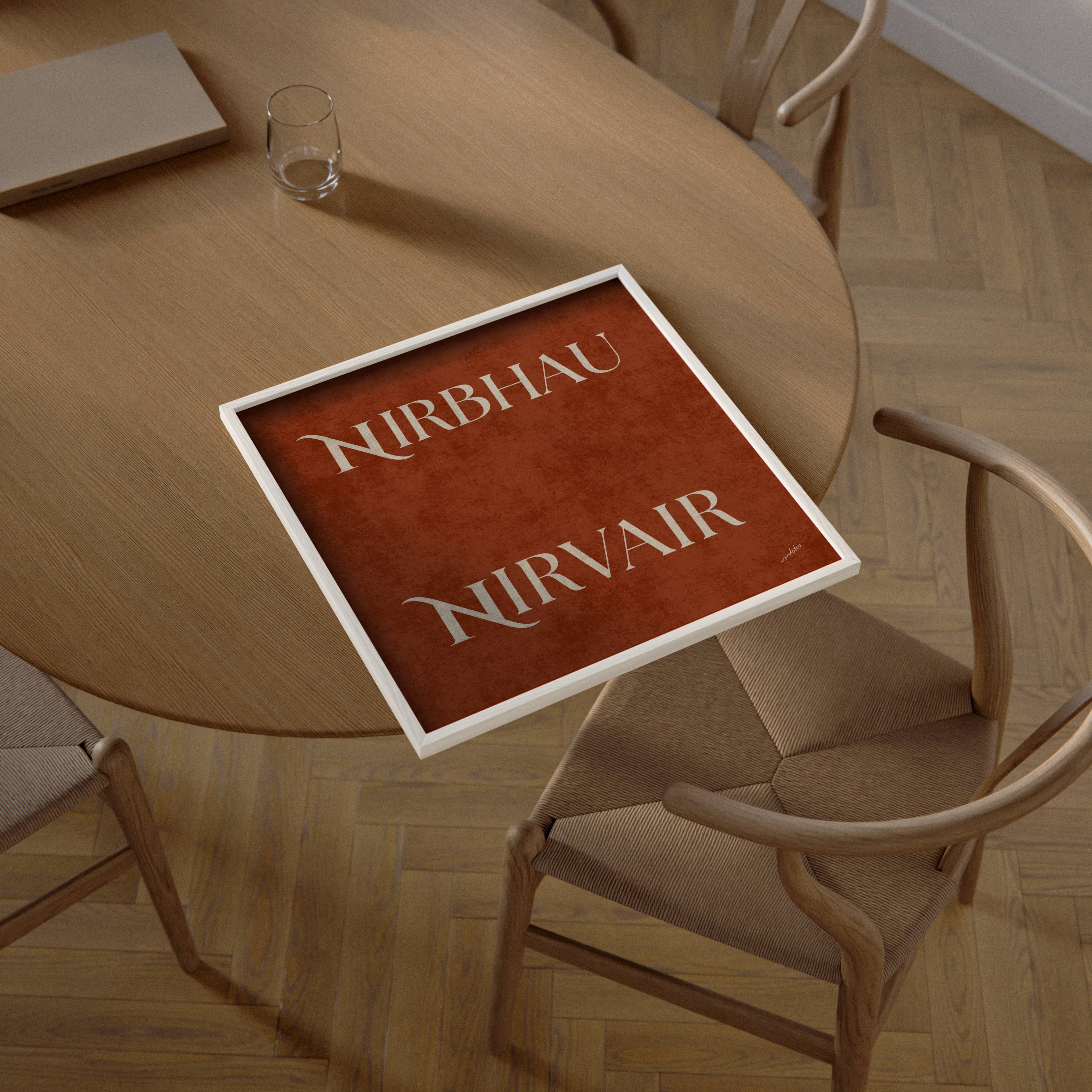 NIRBHAU NIRVAIR PRINT