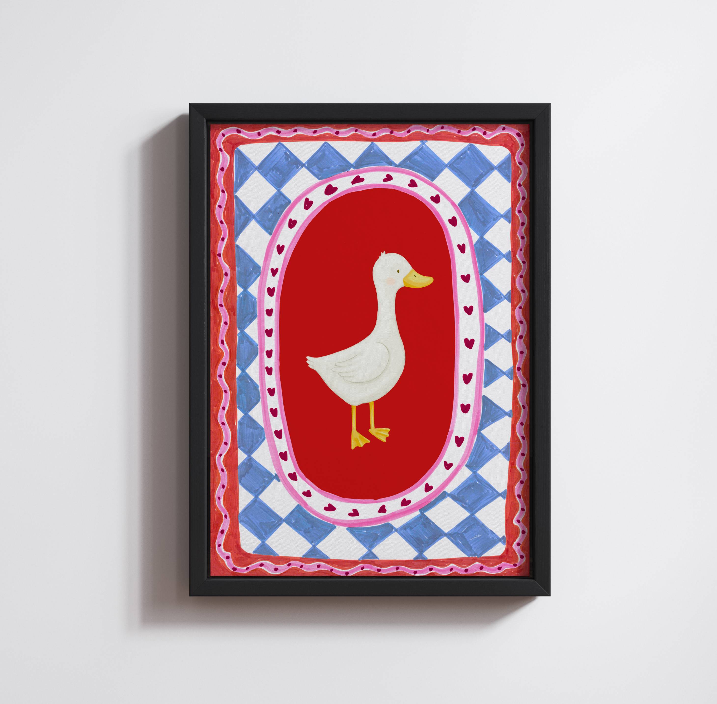 LITTLE DUCK PRINT
