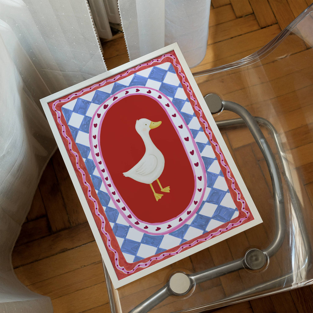LITTLE DUCK PRINT