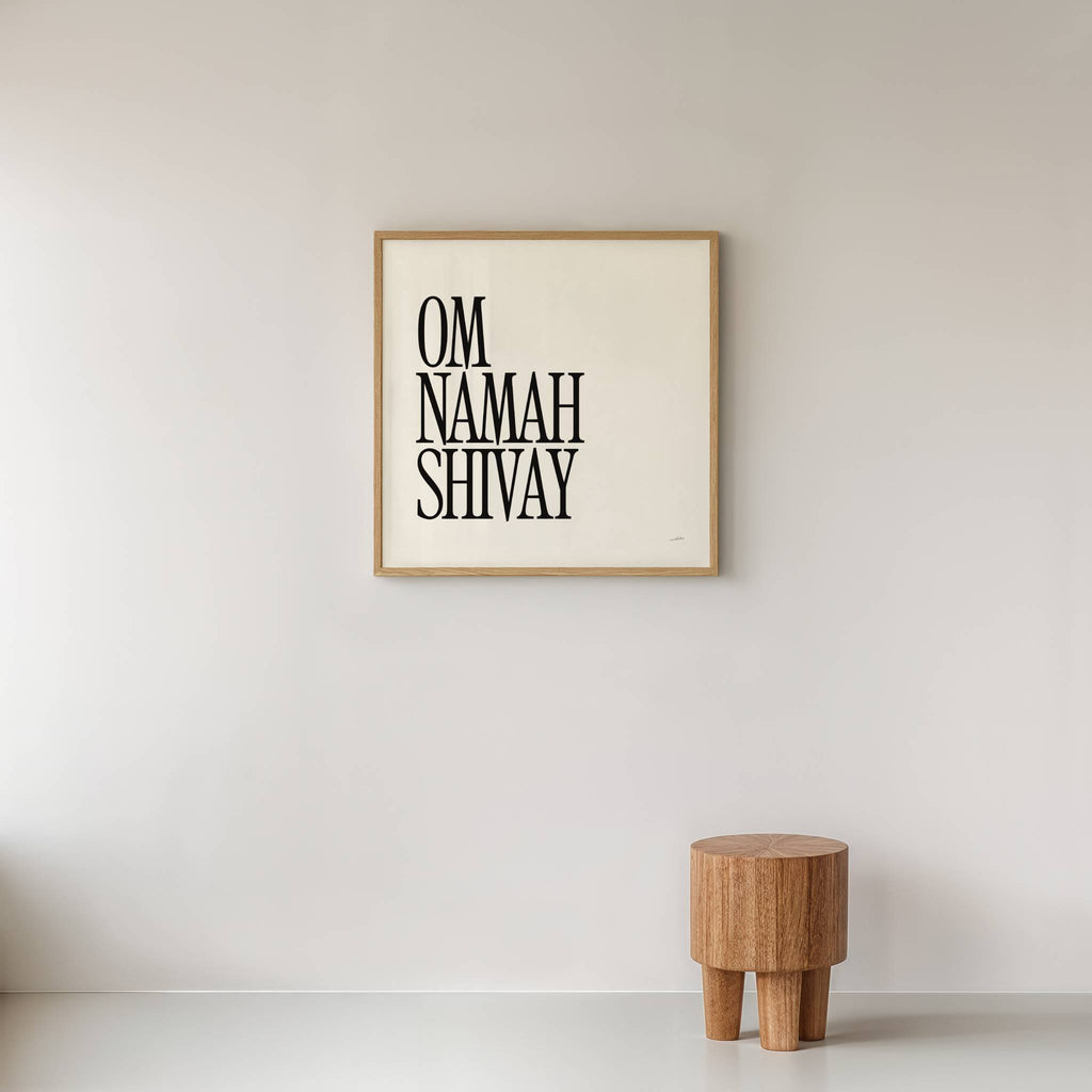 OM NAMAH SHIVAY PRINT