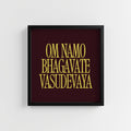 OM NAMO BHAGAVATE VASUDEVAYA PRINT