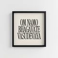 OM NAMO BHAGAVATE VASUDEVAYA PRINT