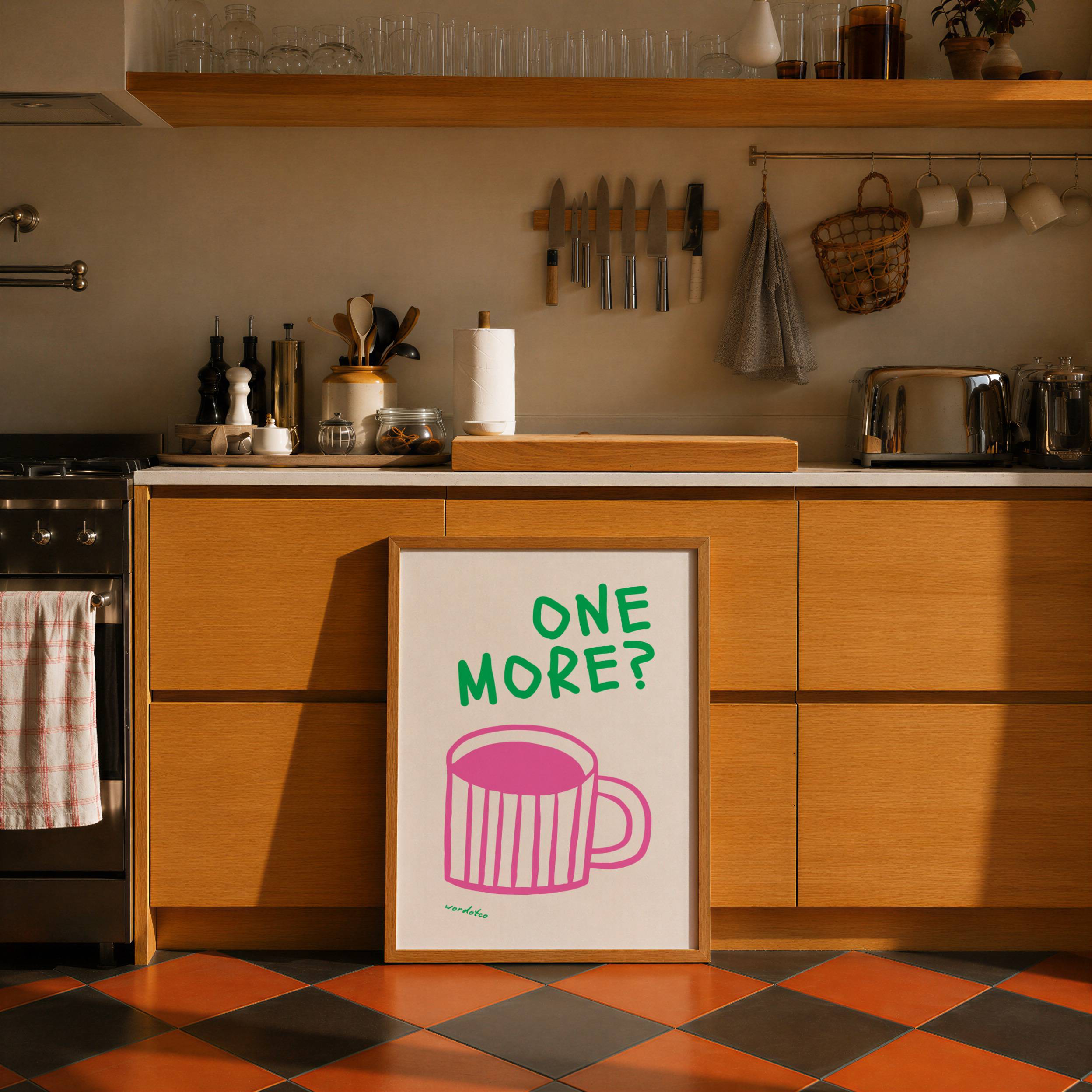 ONE MORE CUPPA PRINT
