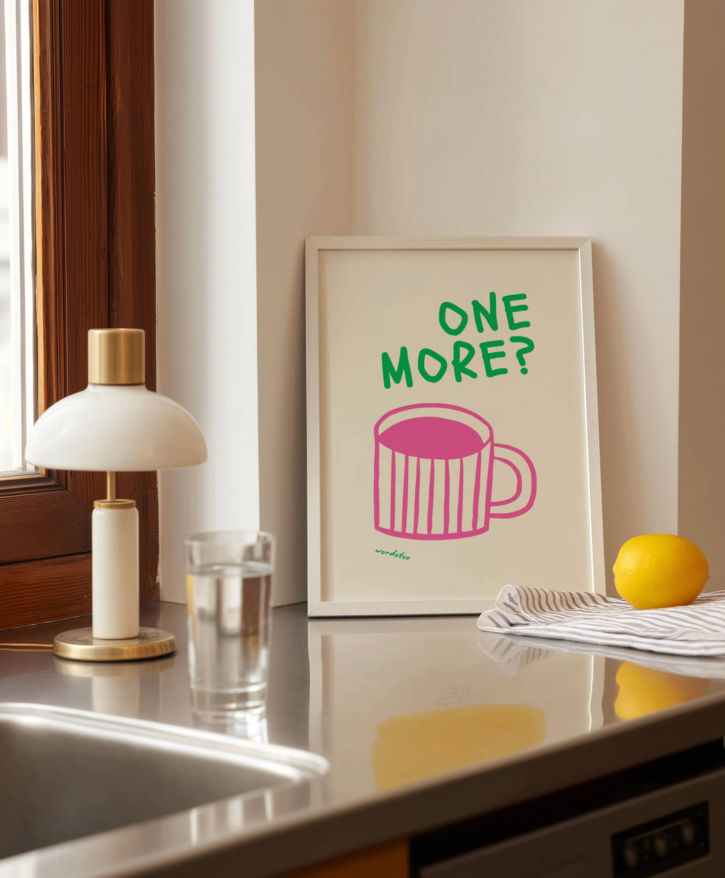 ONE MORE CUPPA PRINT