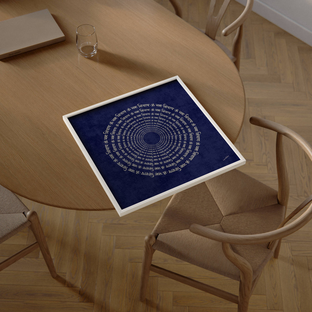 OM NAMAH SHIVAY CHANT PRINT