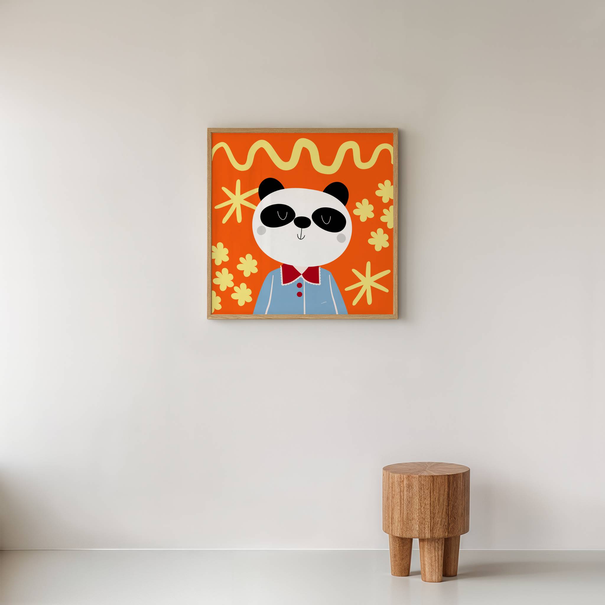 DAPPER PANDA PRINT