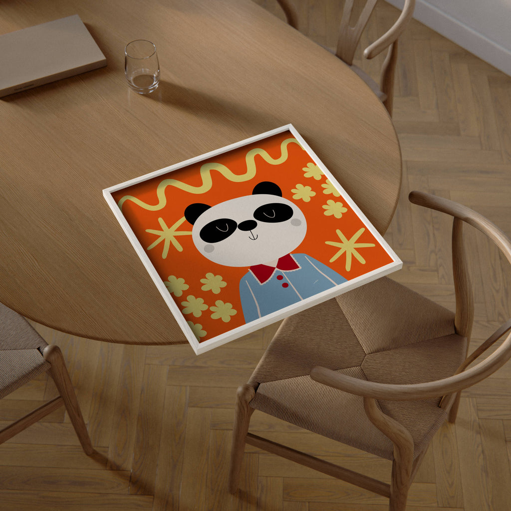 DAPPER PANDA PRINT