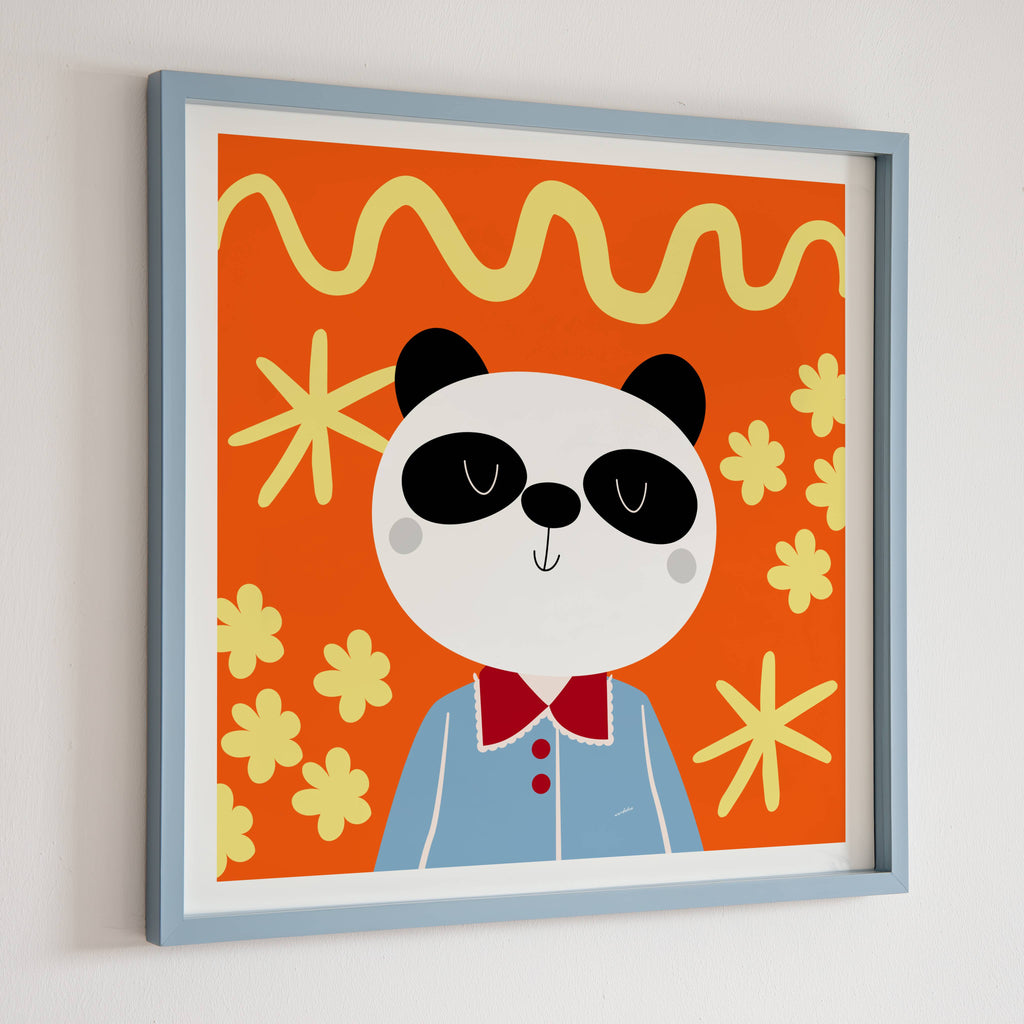 DAPPER PANDA PRINT