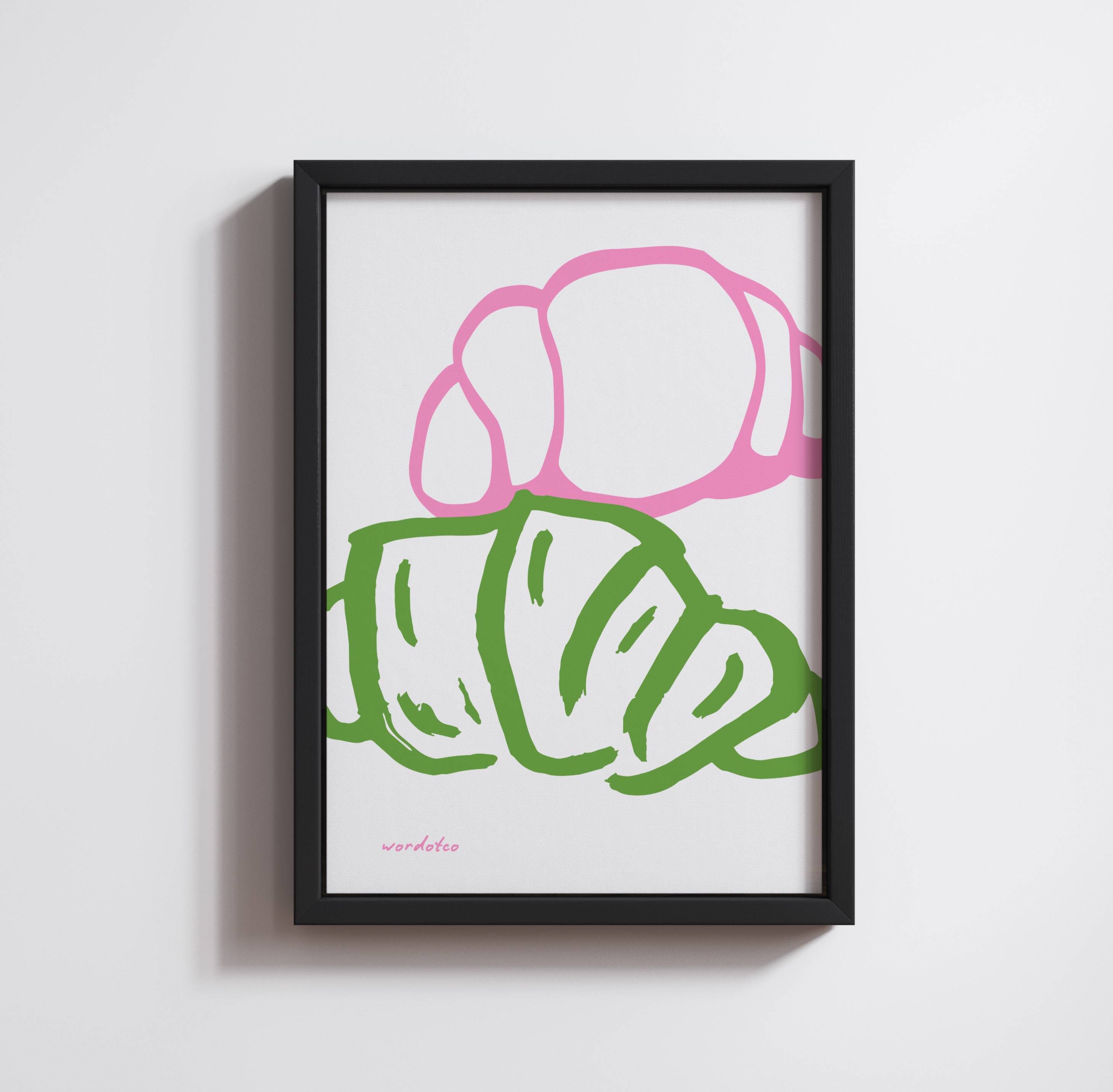 CROISSANT PRINT