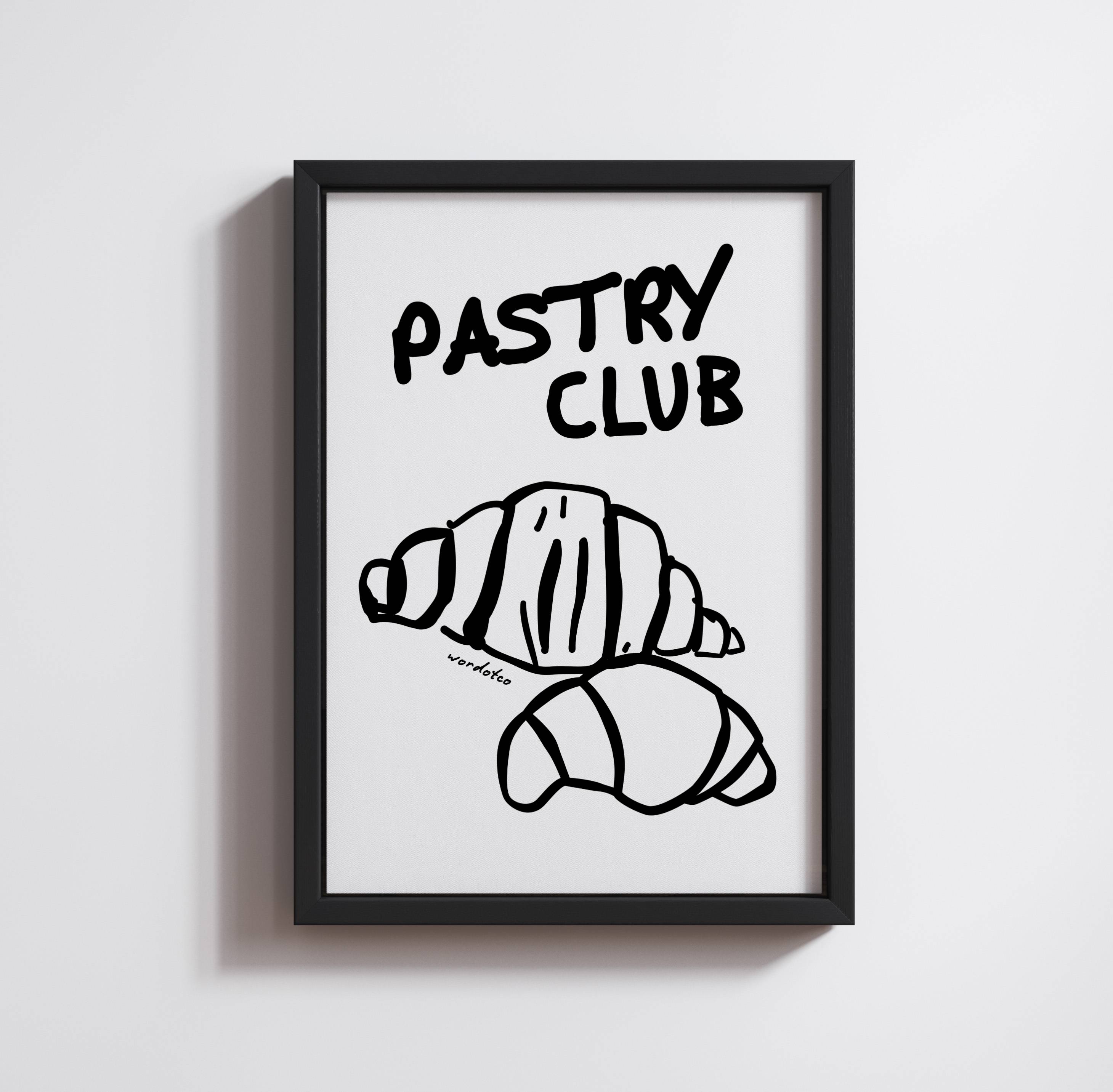 PASTRY CLUB PRINT