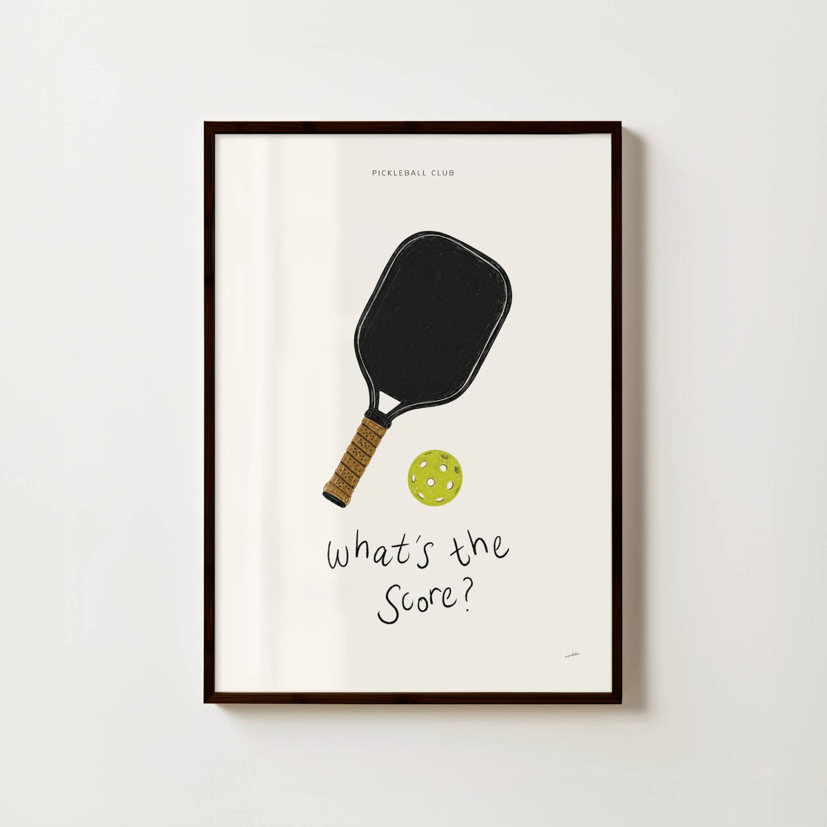 PICKLEBALL PRINT