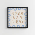 PUNJABI NUMBER CHART PRINT