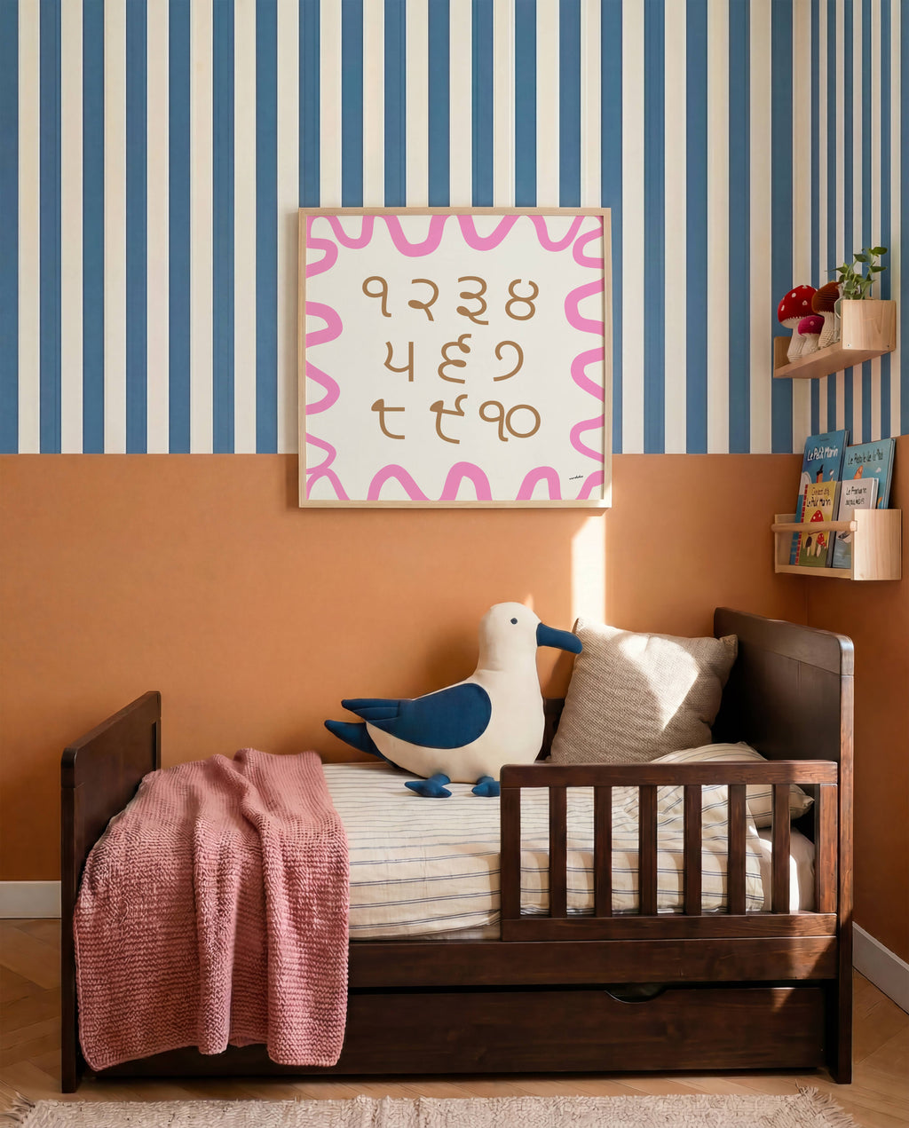 PUNJABI NUMBER CHART PRINT