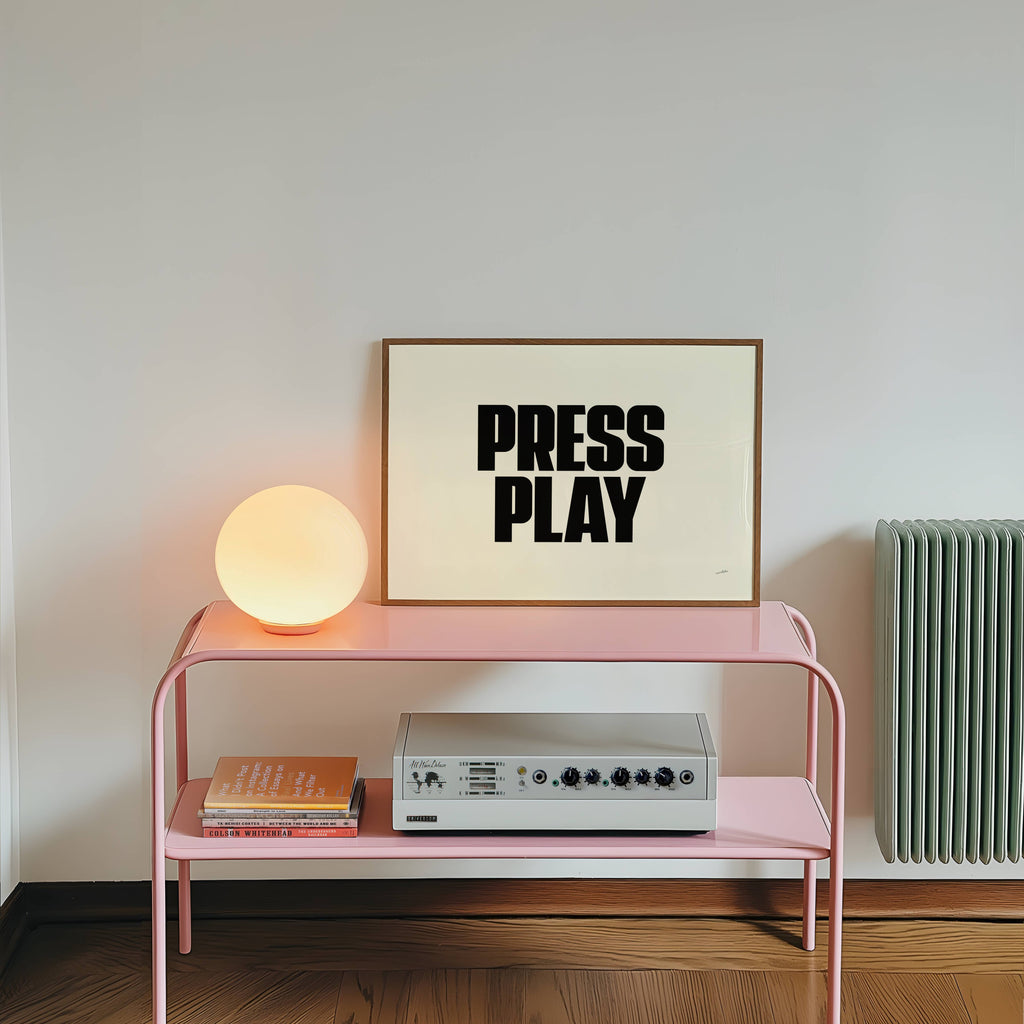 PRESS PLAY PRINT