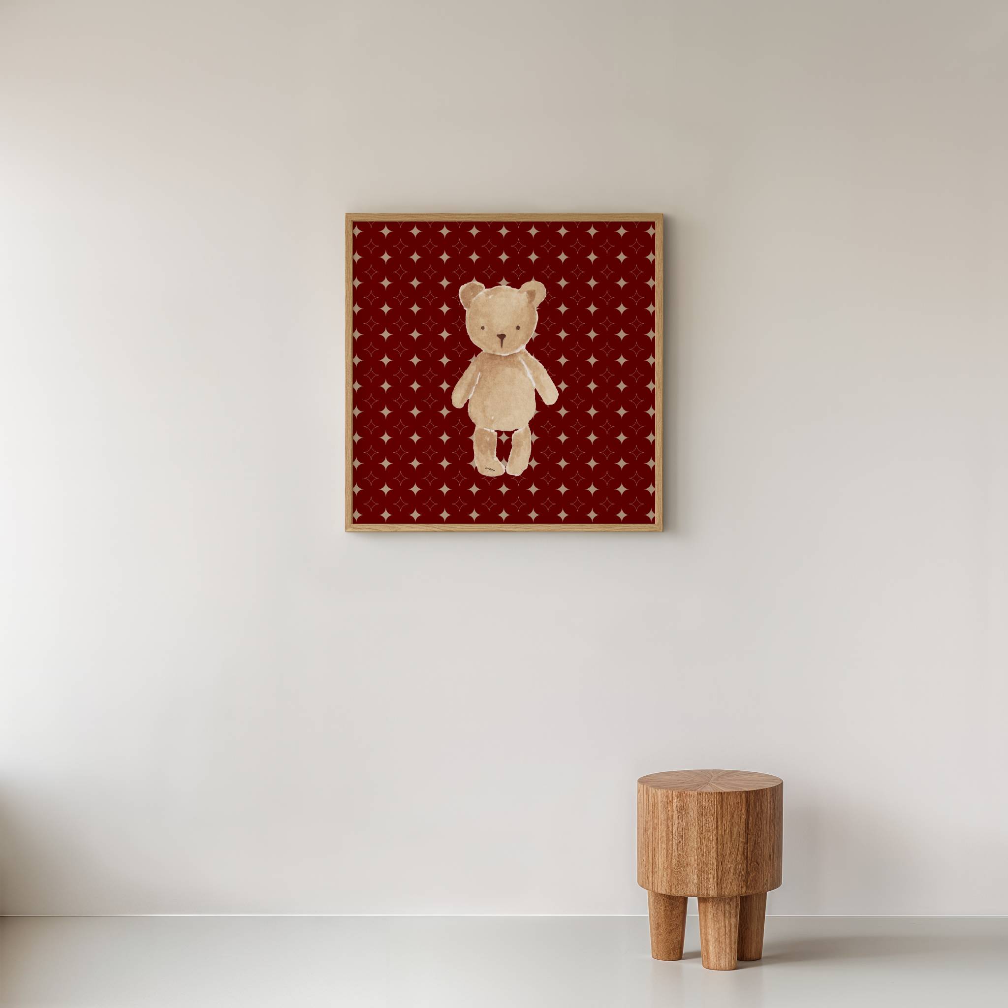 VINTAGE BEAR PRINT