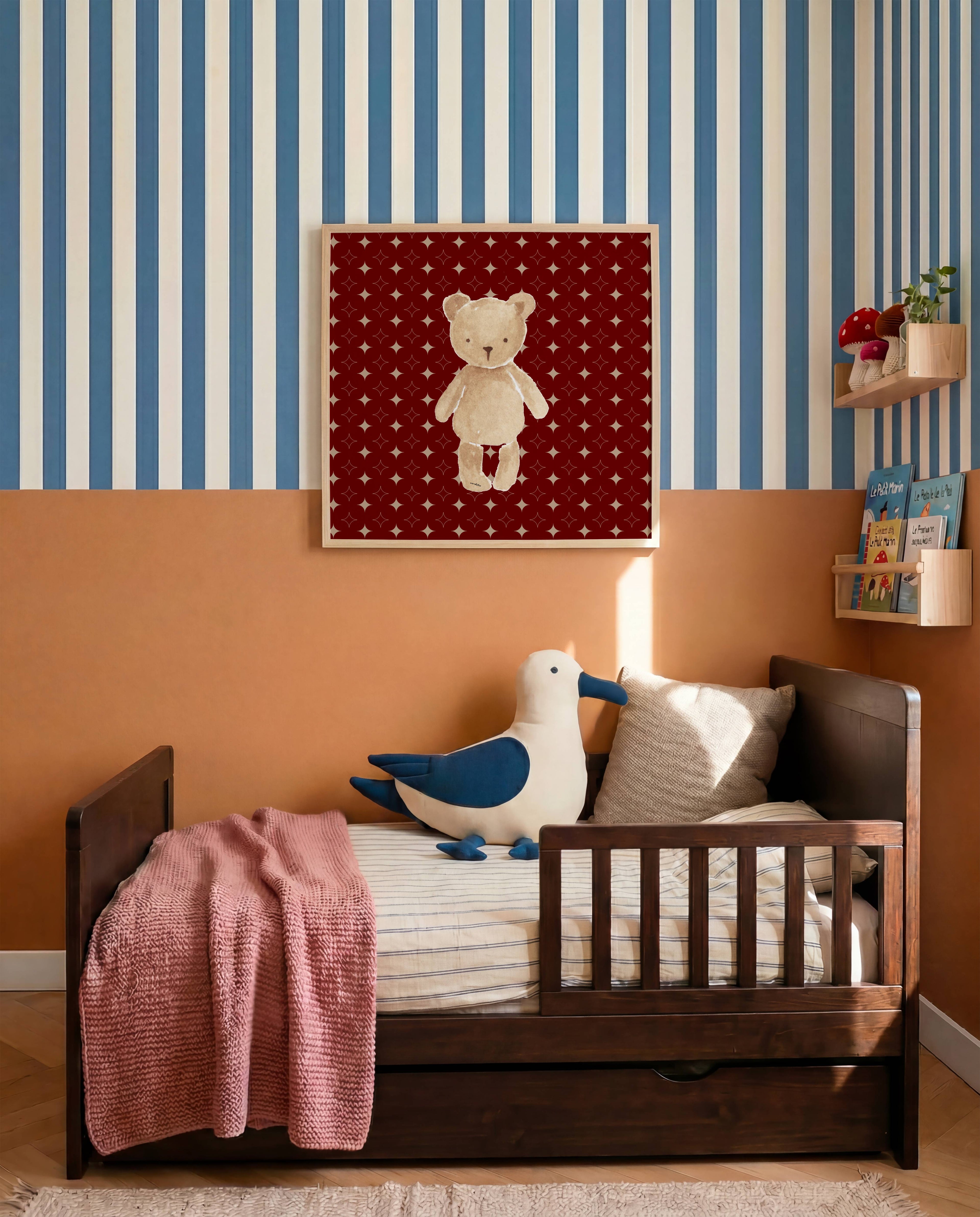 VINTAGE BEAR PRINT