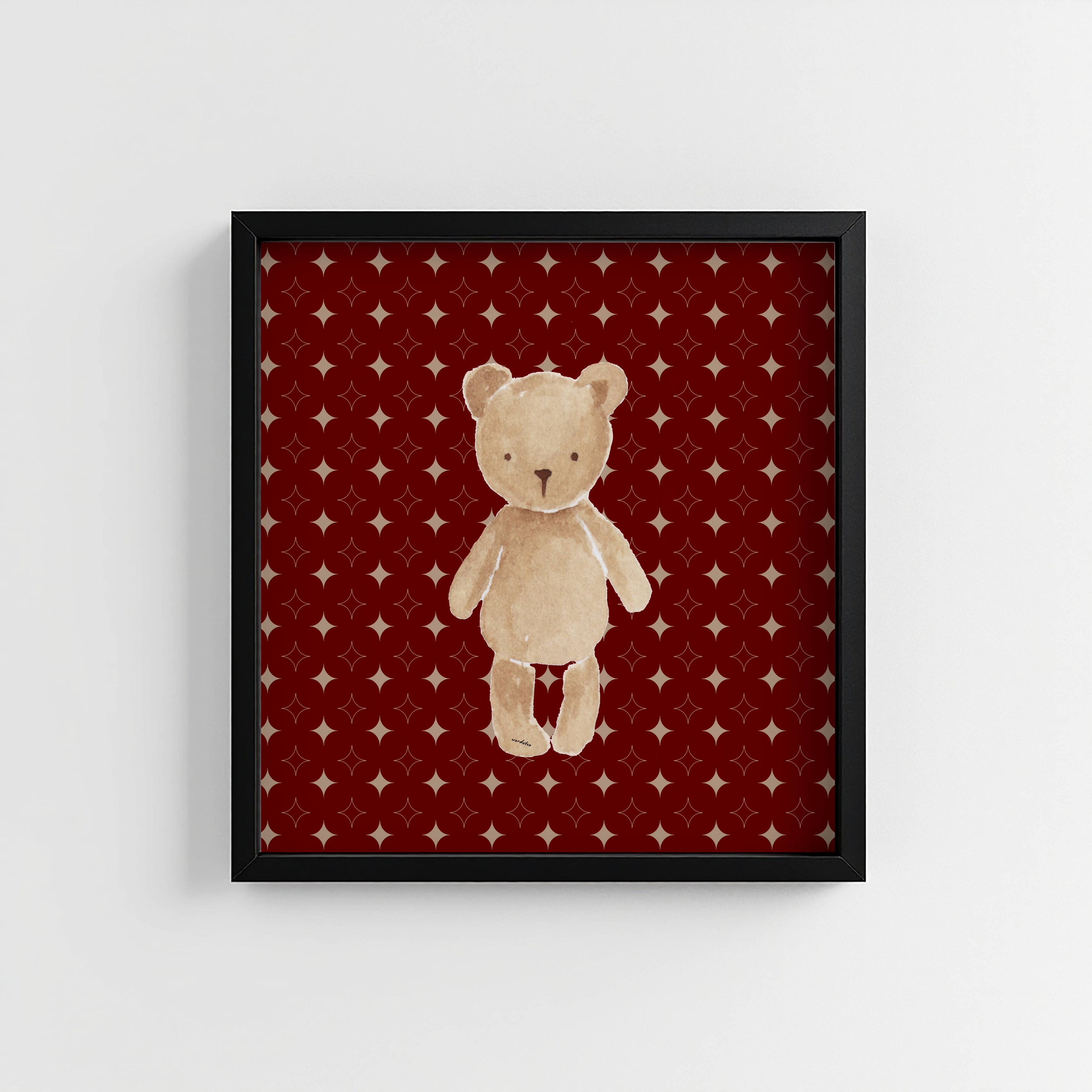 VINTAGE BEAR PRINT