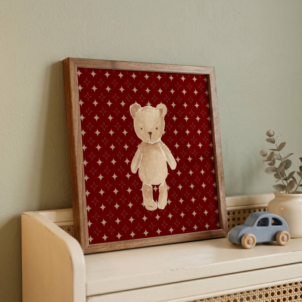 VINTAGE BEAR PRINT