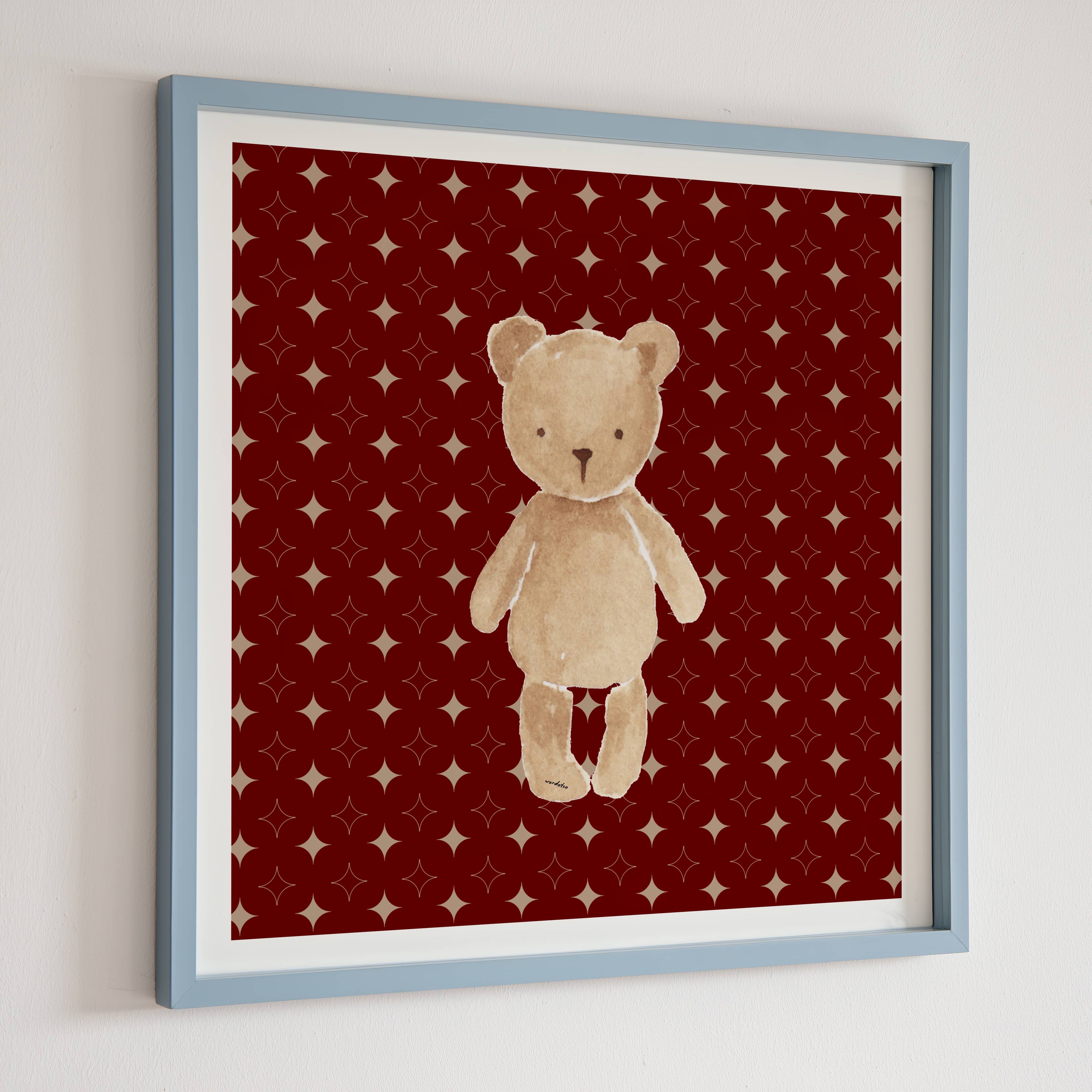 VINTAGE BEAR PRINT