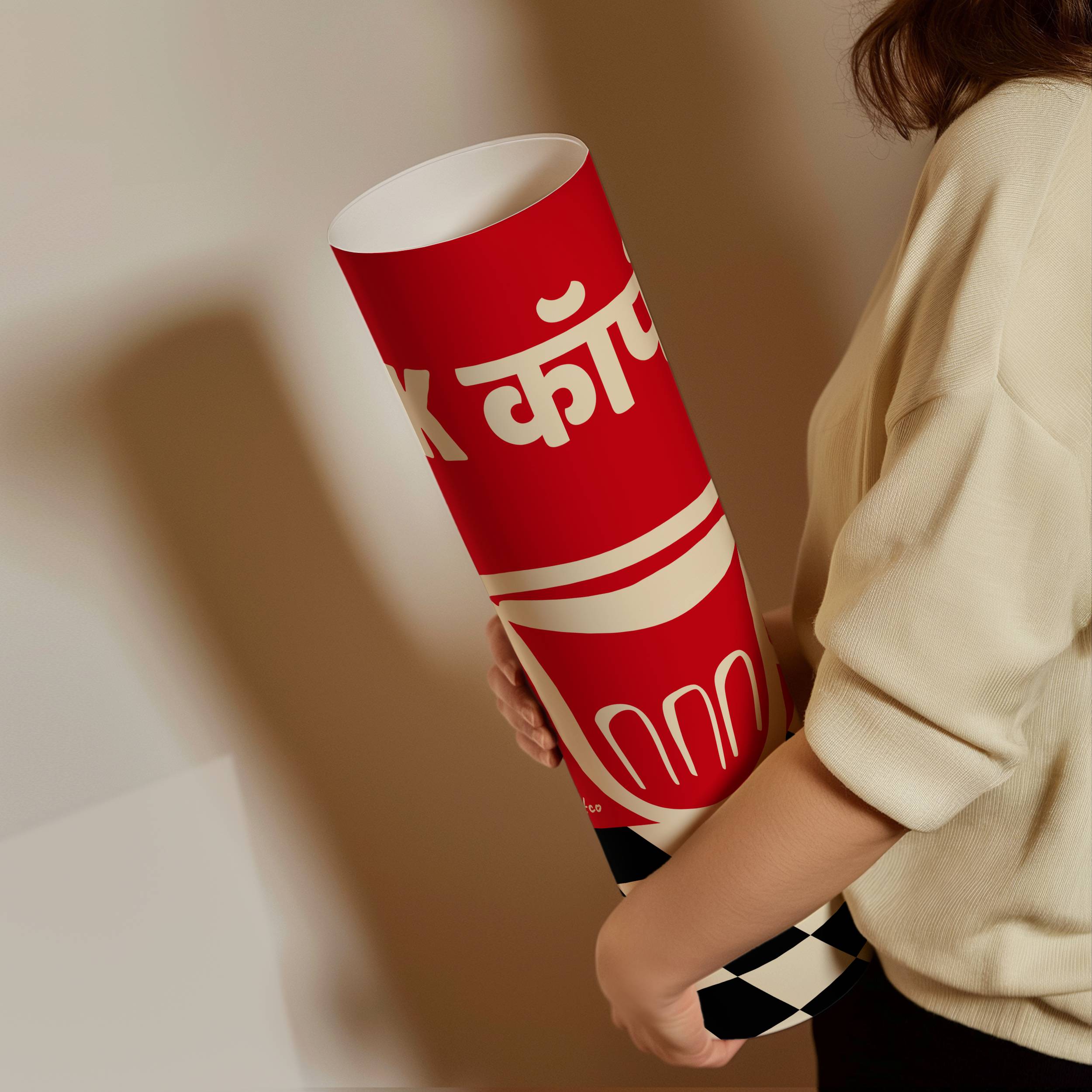 RETRO EK COFFEE PRINT